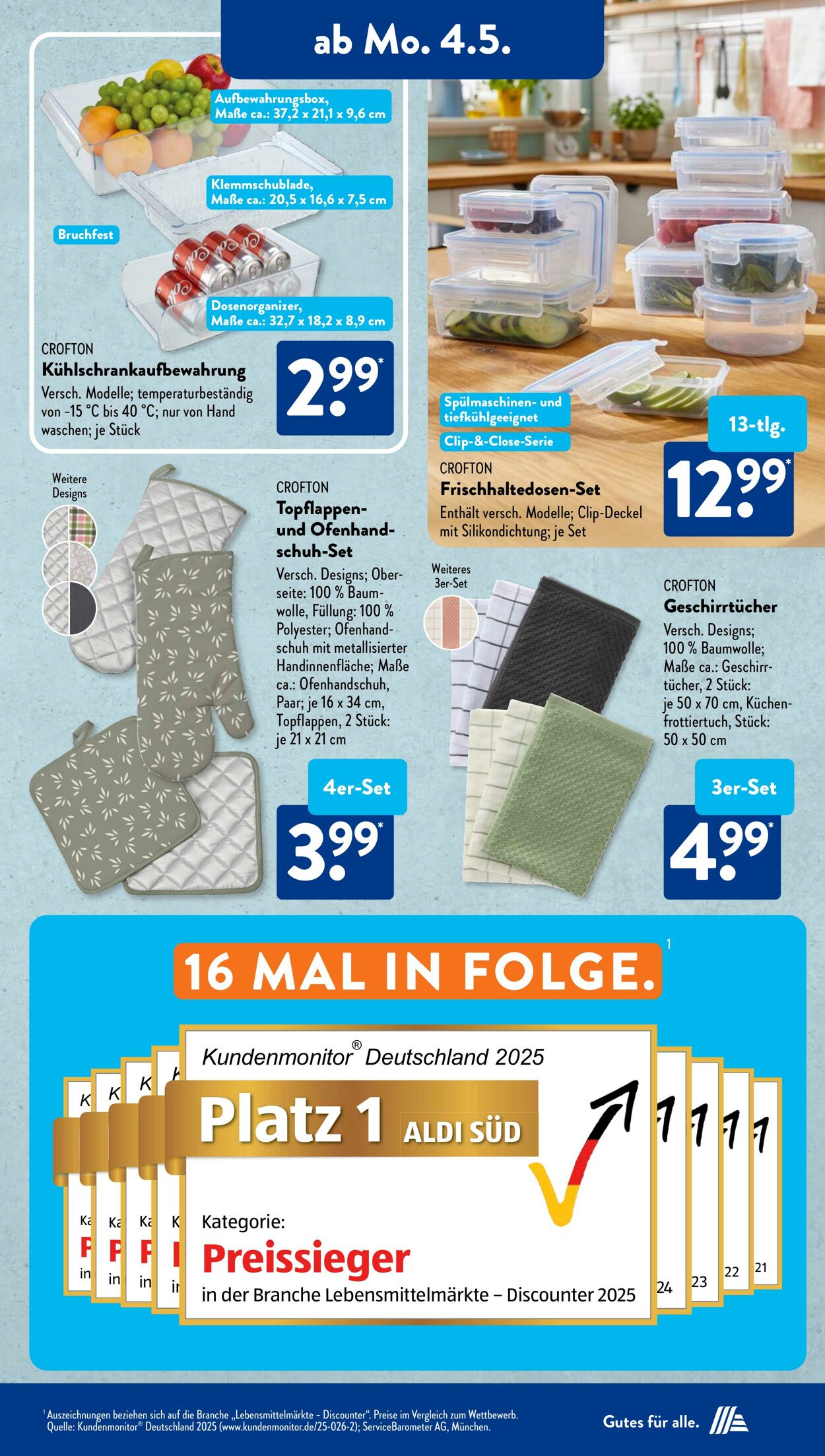 Prospekt ALDI SÜD 22.04.2026 - 30.04.2026