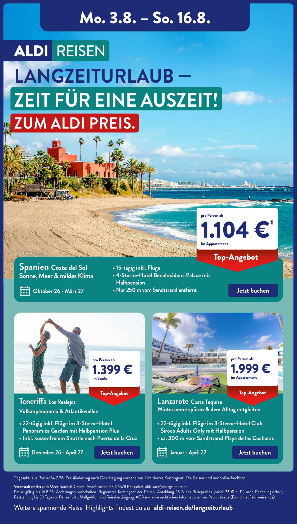 Prospekt ALDI SÜD 19.07.2026 - 27.07.2026