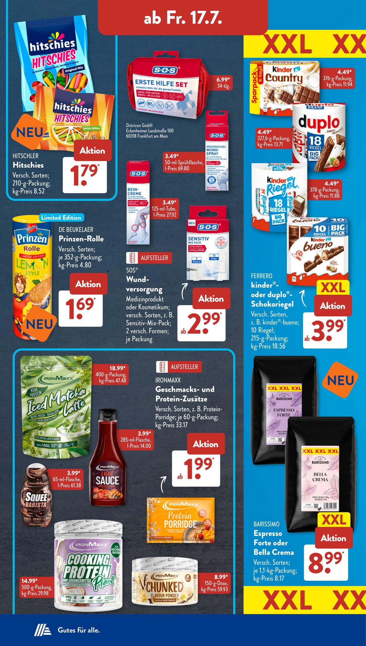 Prospekt ALDI SÜD 17.07.2026 - 25.07.2026