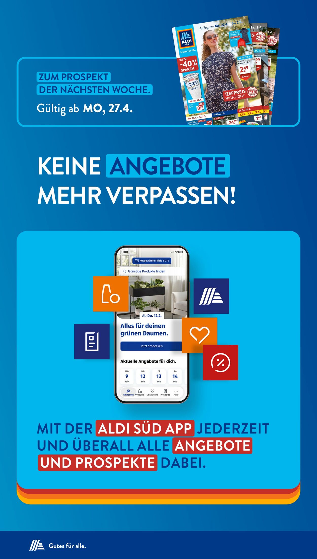 Prospekt ALDI SÜD 23.04.2026 - 01.05.2026