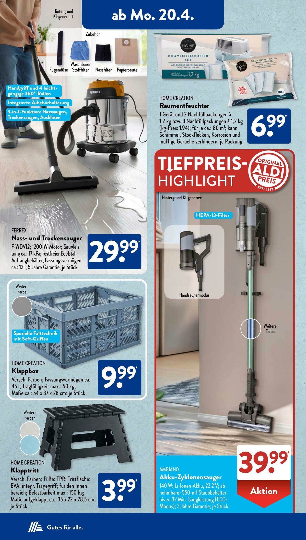 Prospekt ALDI SÜD 16.04.2026 - 24.04.2026