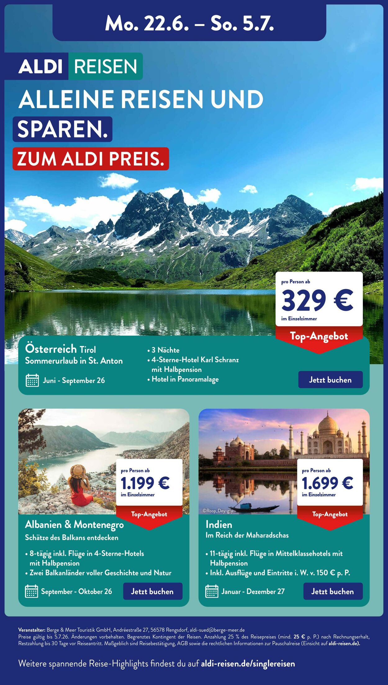 Prospekt ALDI SÜD 23.06.2026 - 01.07.2026