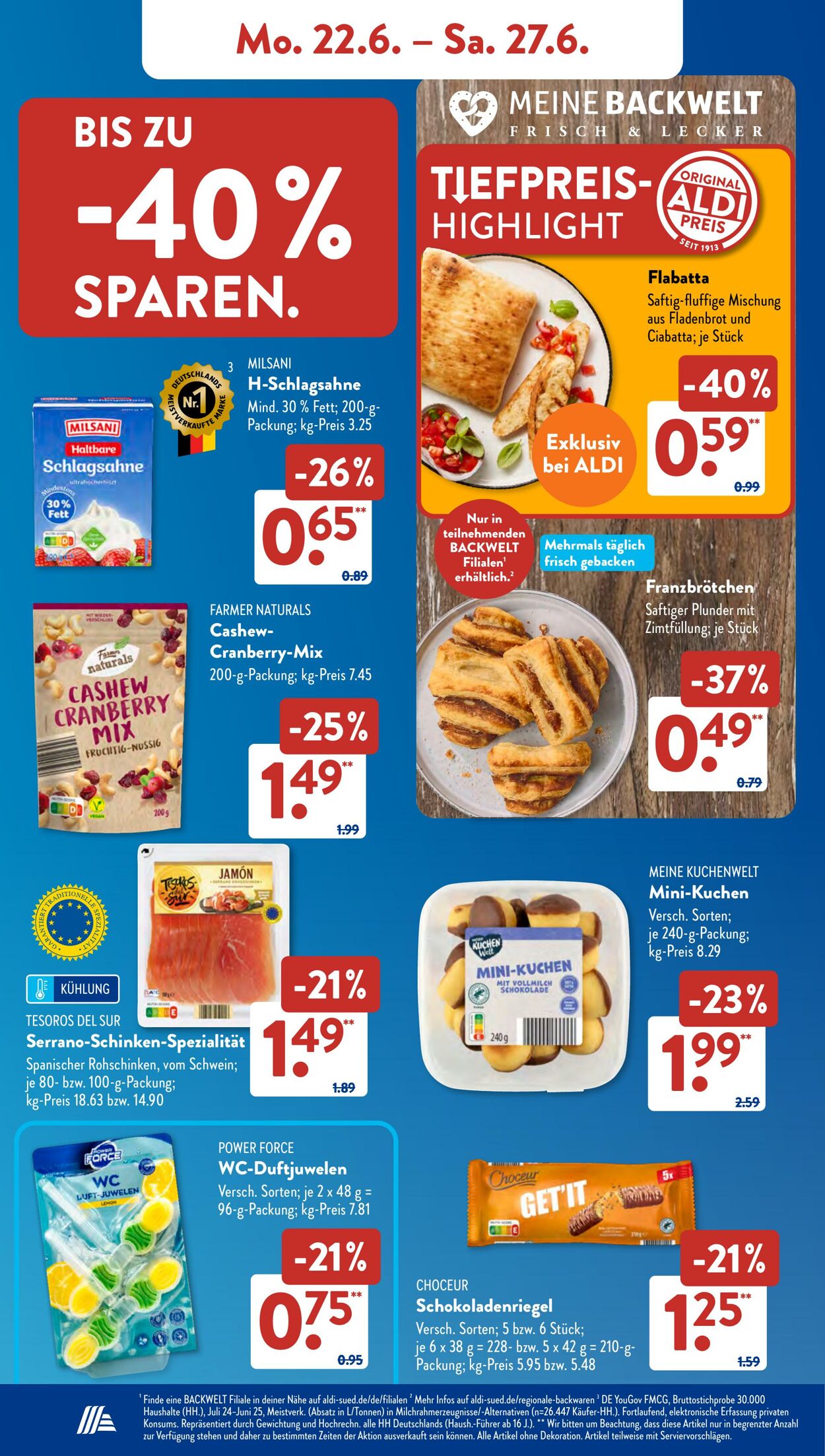 Prospekt ALDI SÜD 23.06.2026 - 01.07.2026