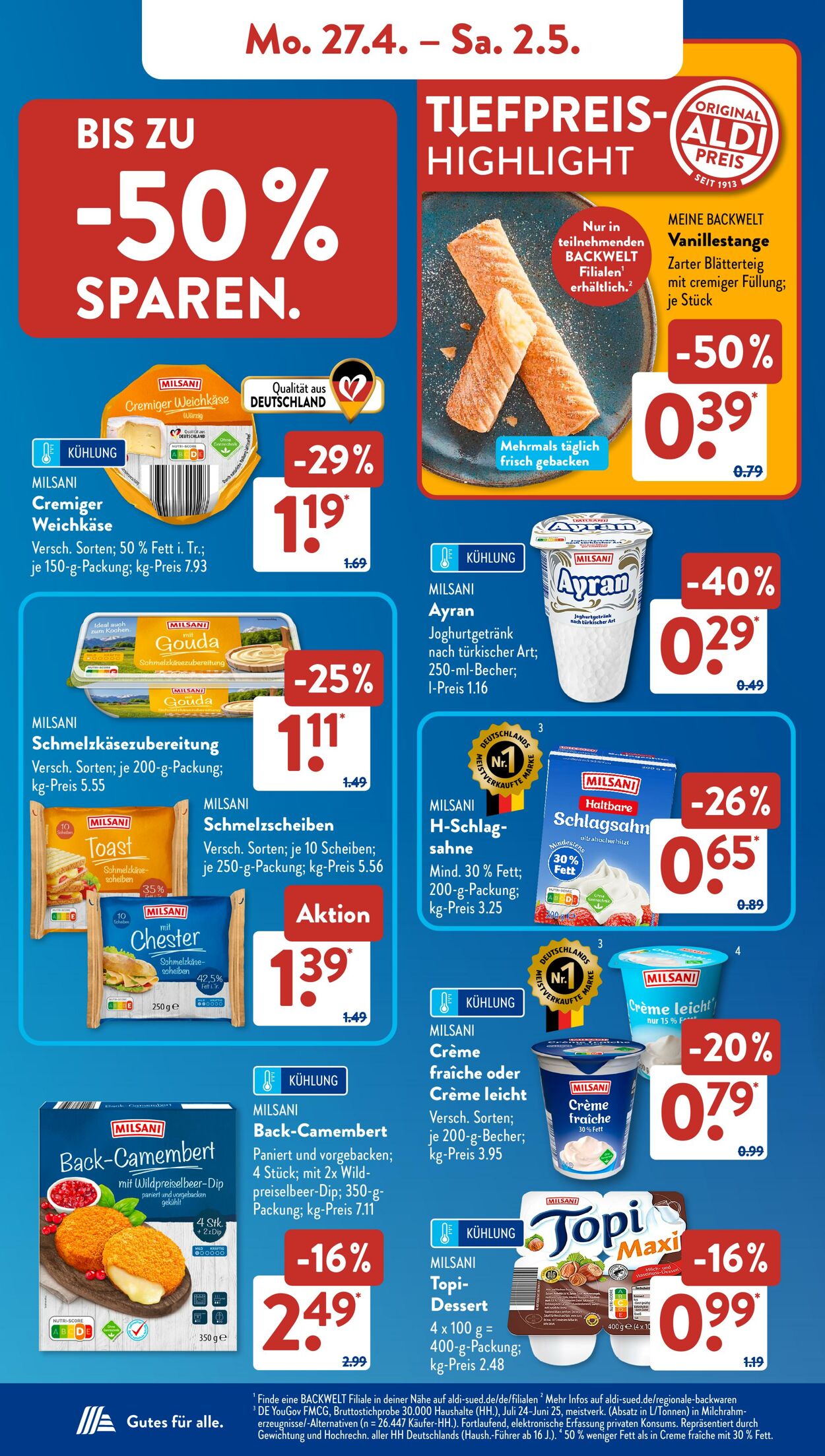 Prospekt ALDI SÜD 22.04.2026 - 30.04.2026