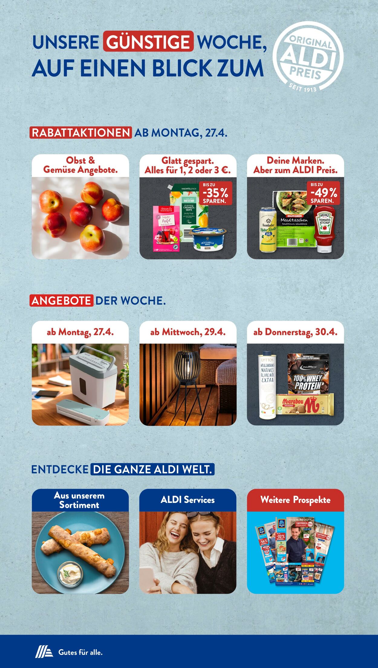 Prospekt ALDI SÜD 22.04.2026 - 30.04.2026
