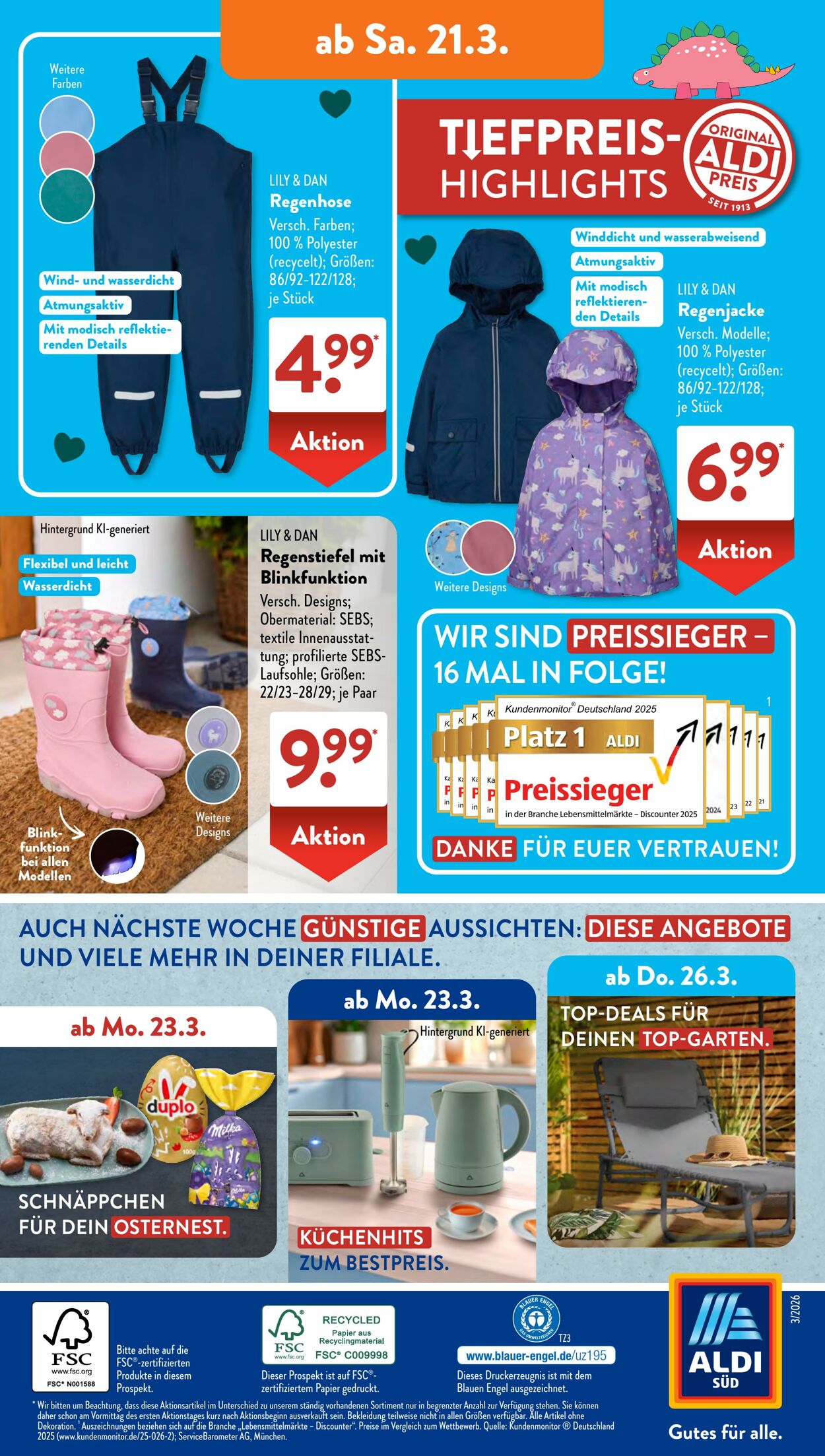 Prospekt ALDI SÜD 11.03.2026 - 19.03.2026