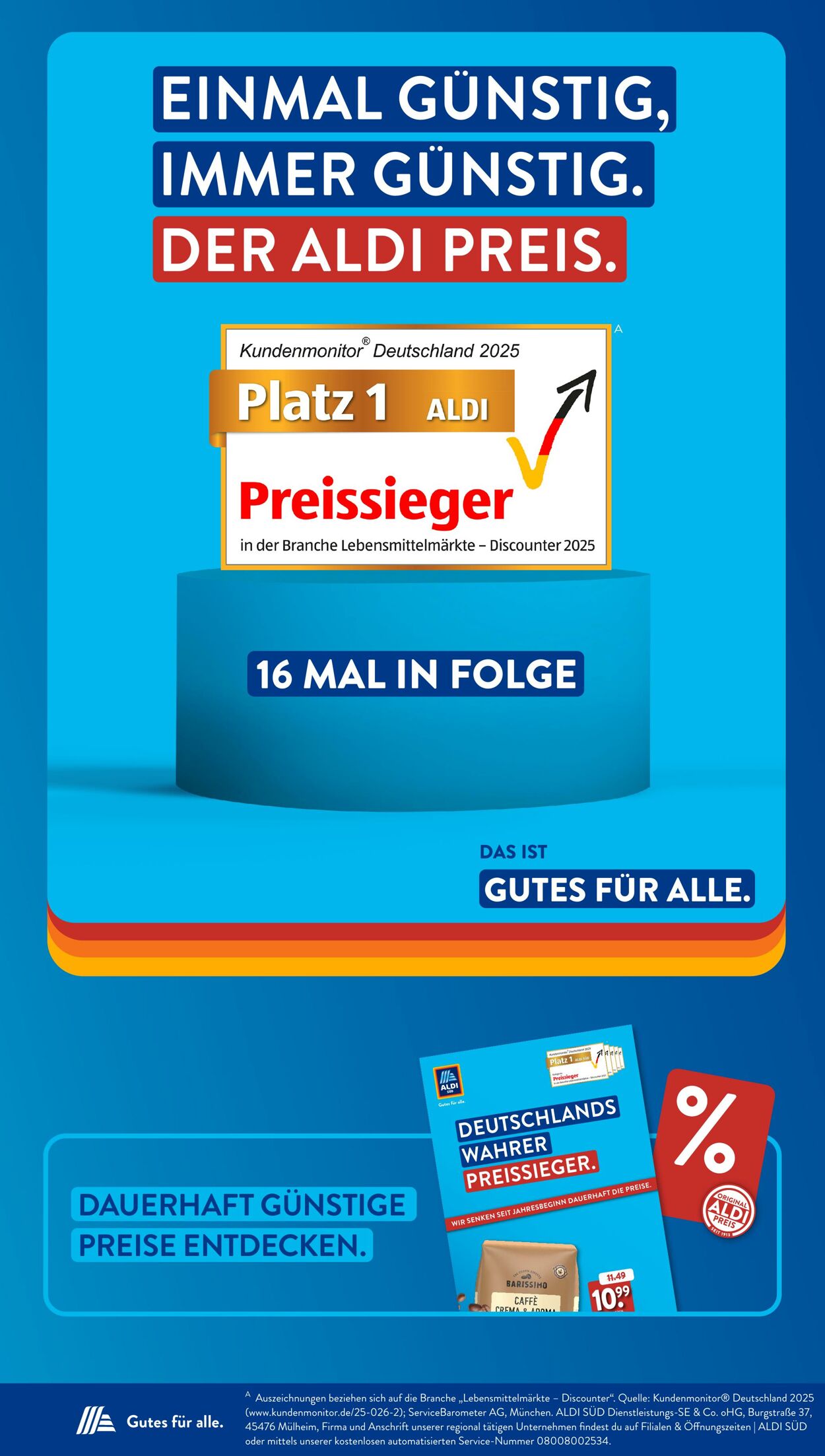 Prospekt ALDI SÜD 19.07.2026 - 27.07.2026