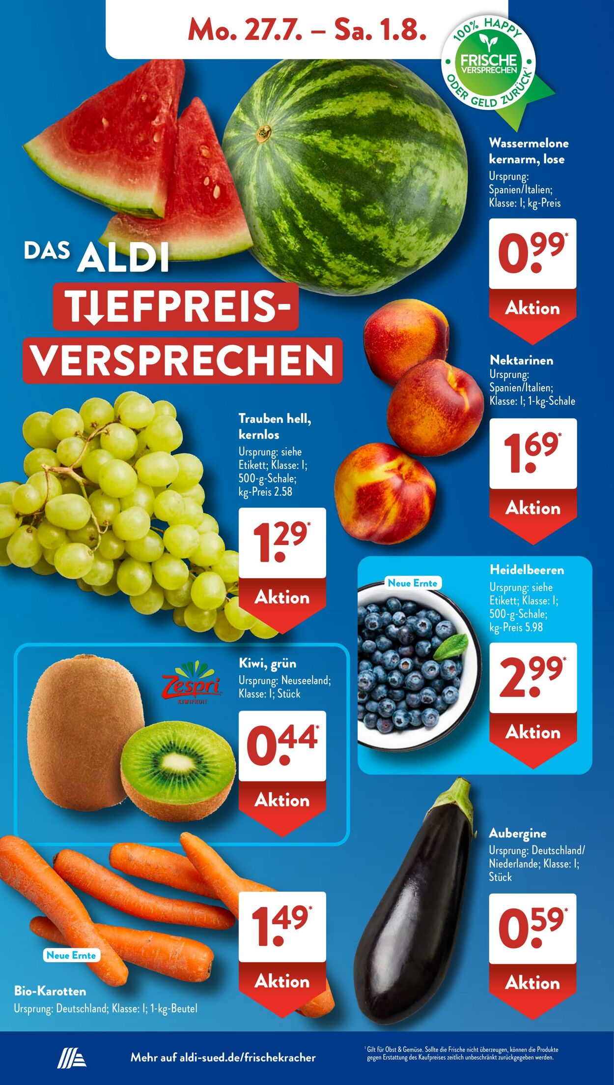 Prospekt ALDI SÜD 19.07.2026 - 27.07.2026