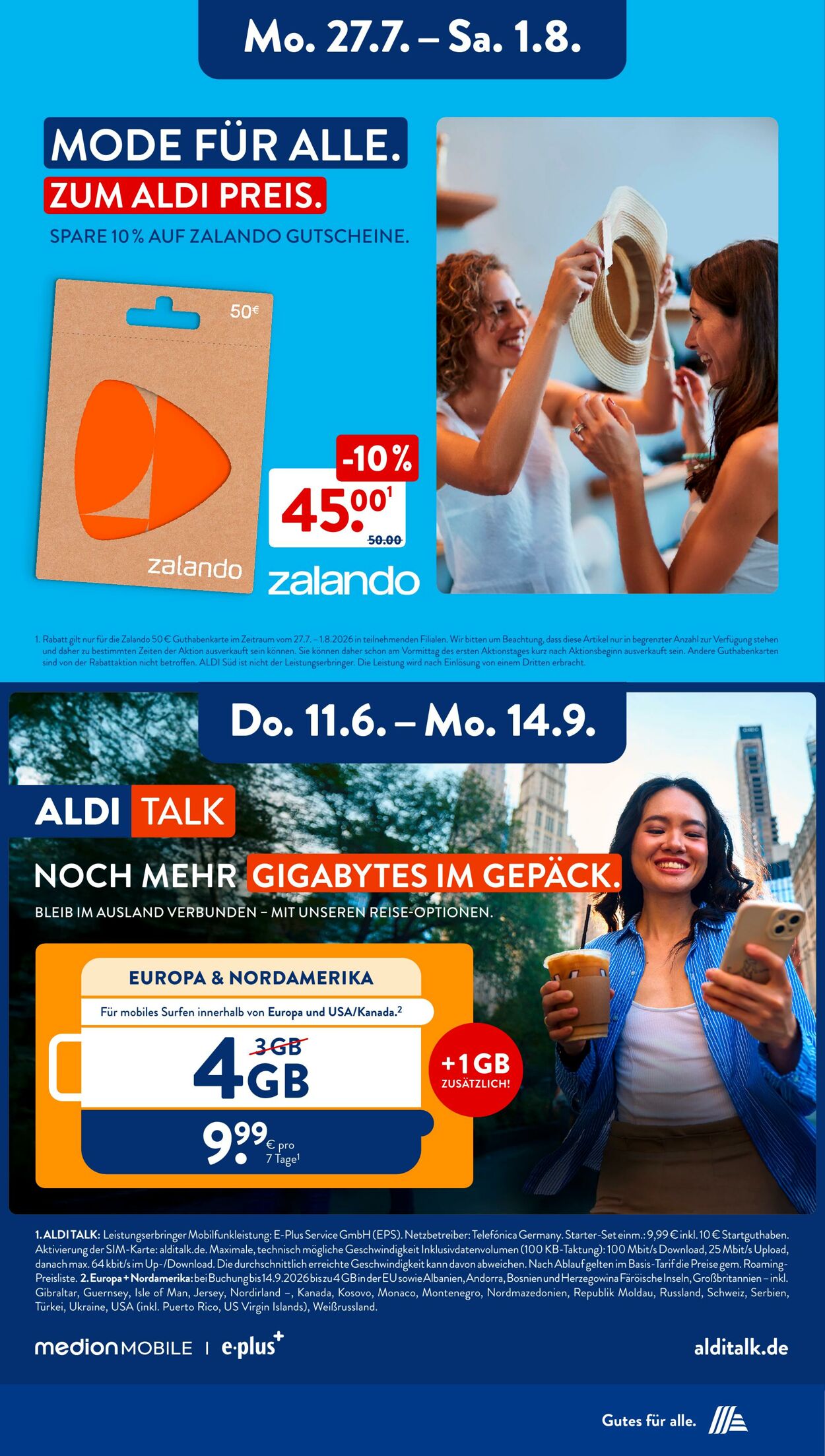 Prospekt ALDI SÜD 19.07.2026 - 27.07.2026
