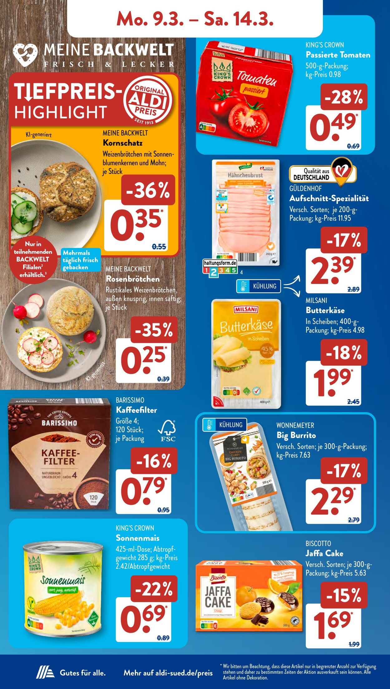 Prospekt ALDI SÜD 01.03.2026 - 09.03.2026