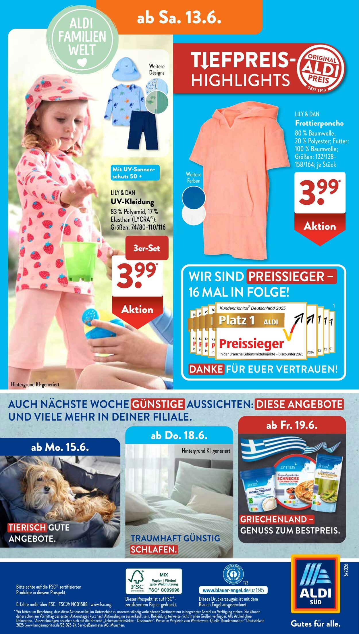 Prospekt ALDI SÜD 08.06.2026 - 16.06.2026