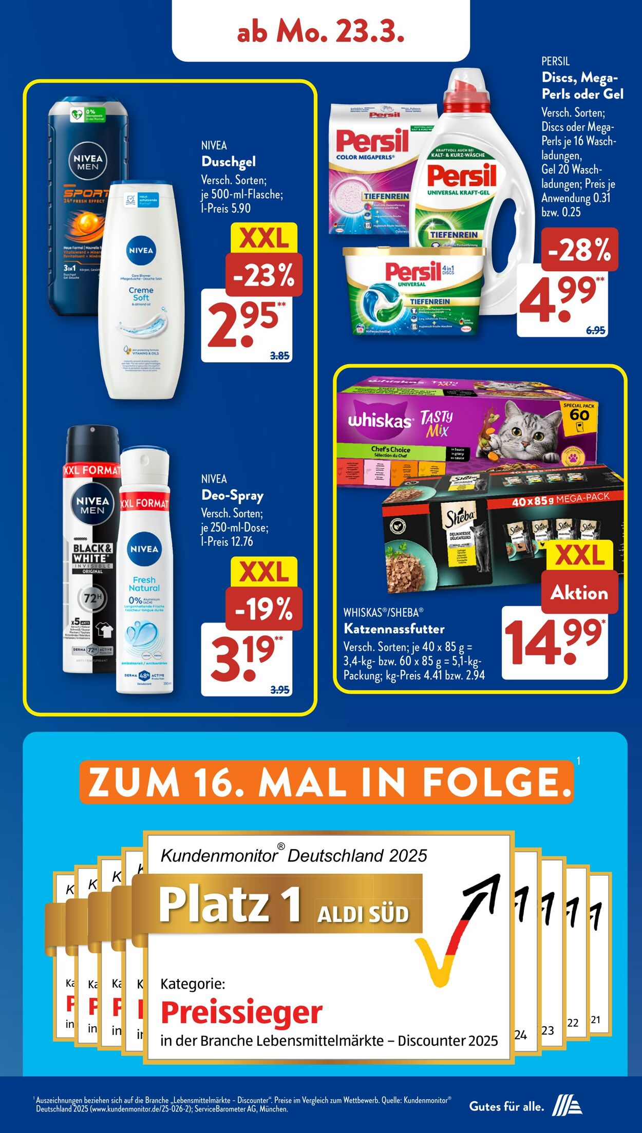 Prospekt ALDI SÜD 23.03.2026 - 31.03.2026