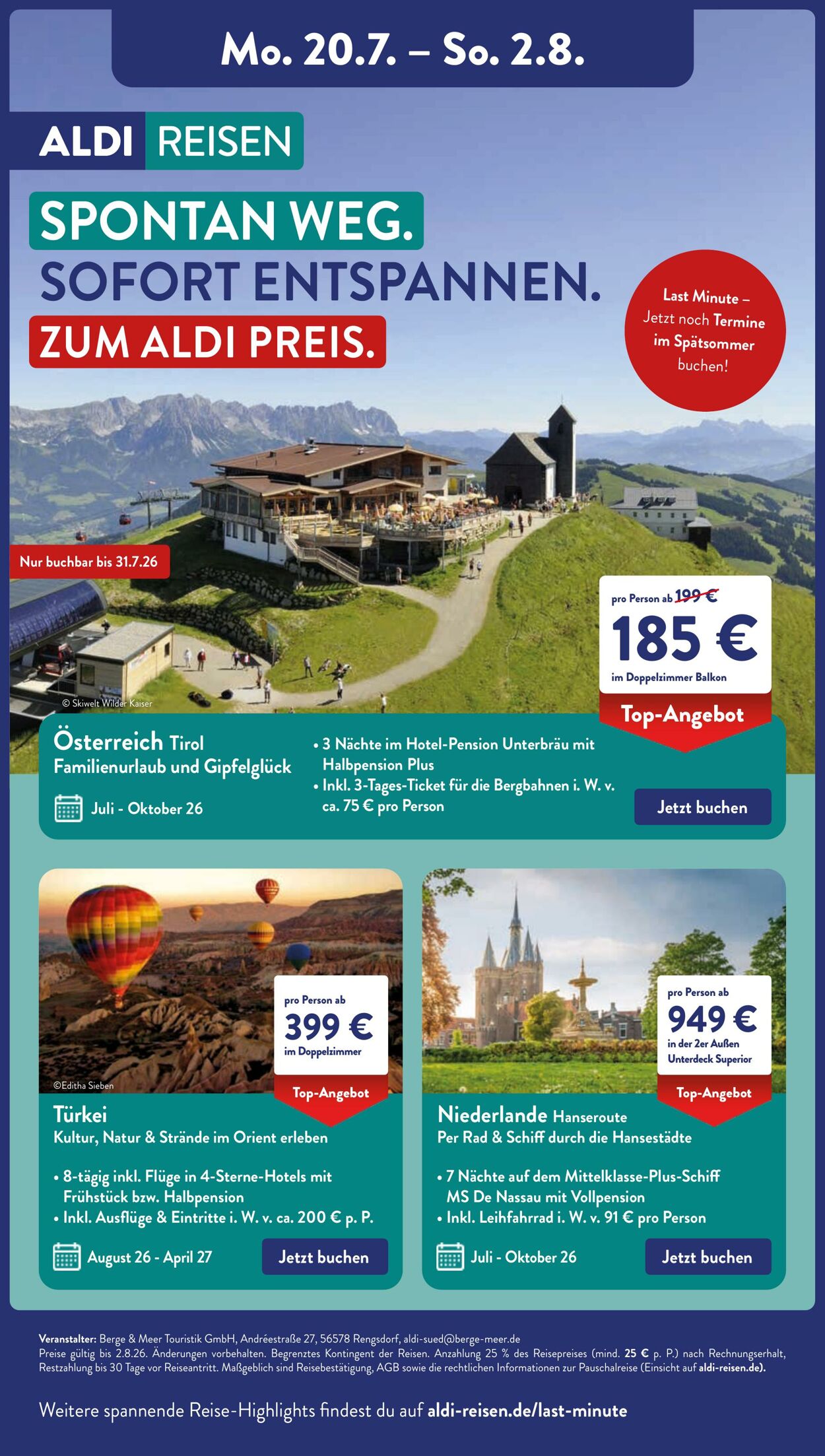Prospekt ALDI SÜD 12.07.2026 - 20.07.2026
