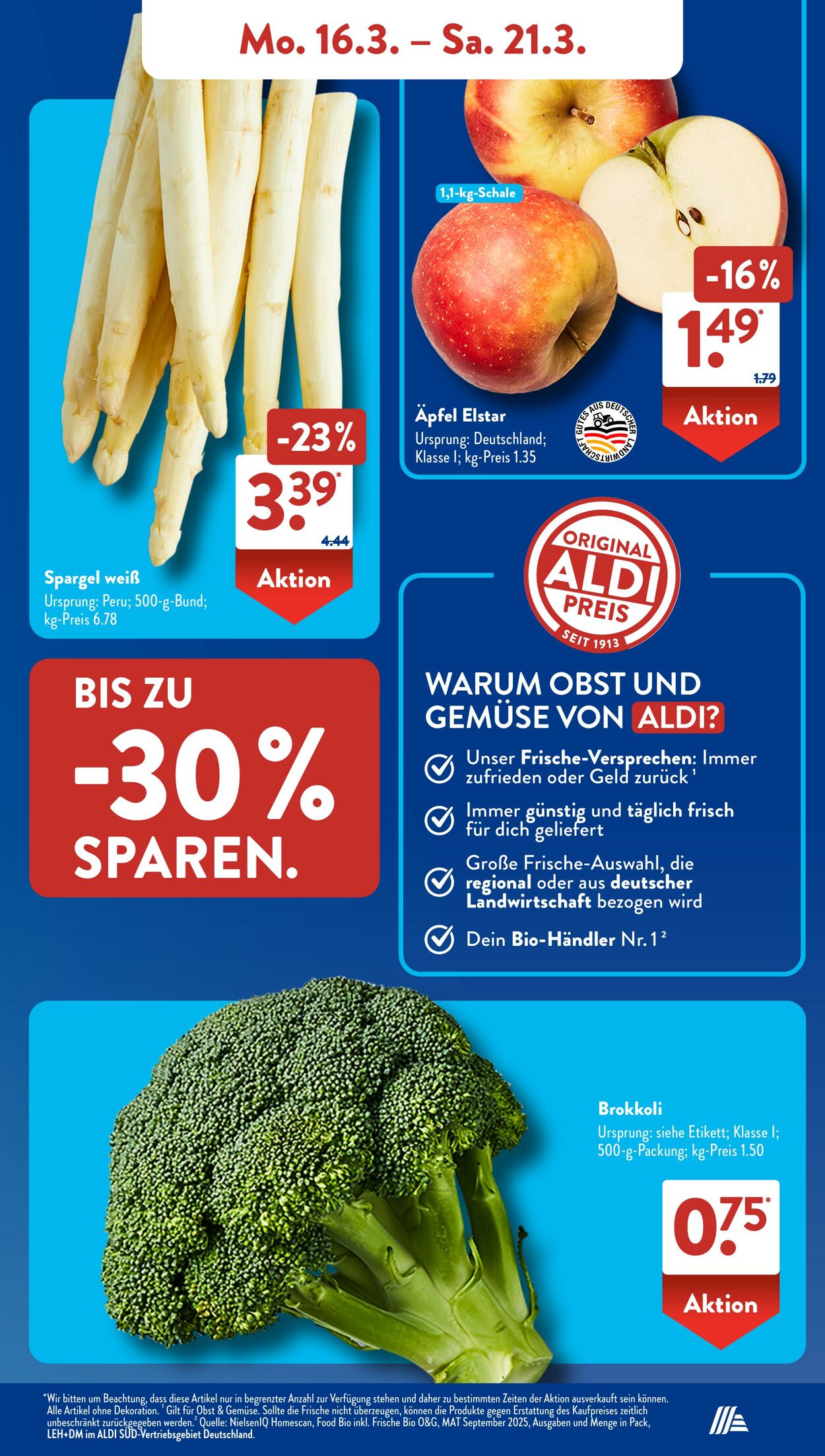 Prospekt ALDI SÜD 15.03.2026 - 23.03.2026