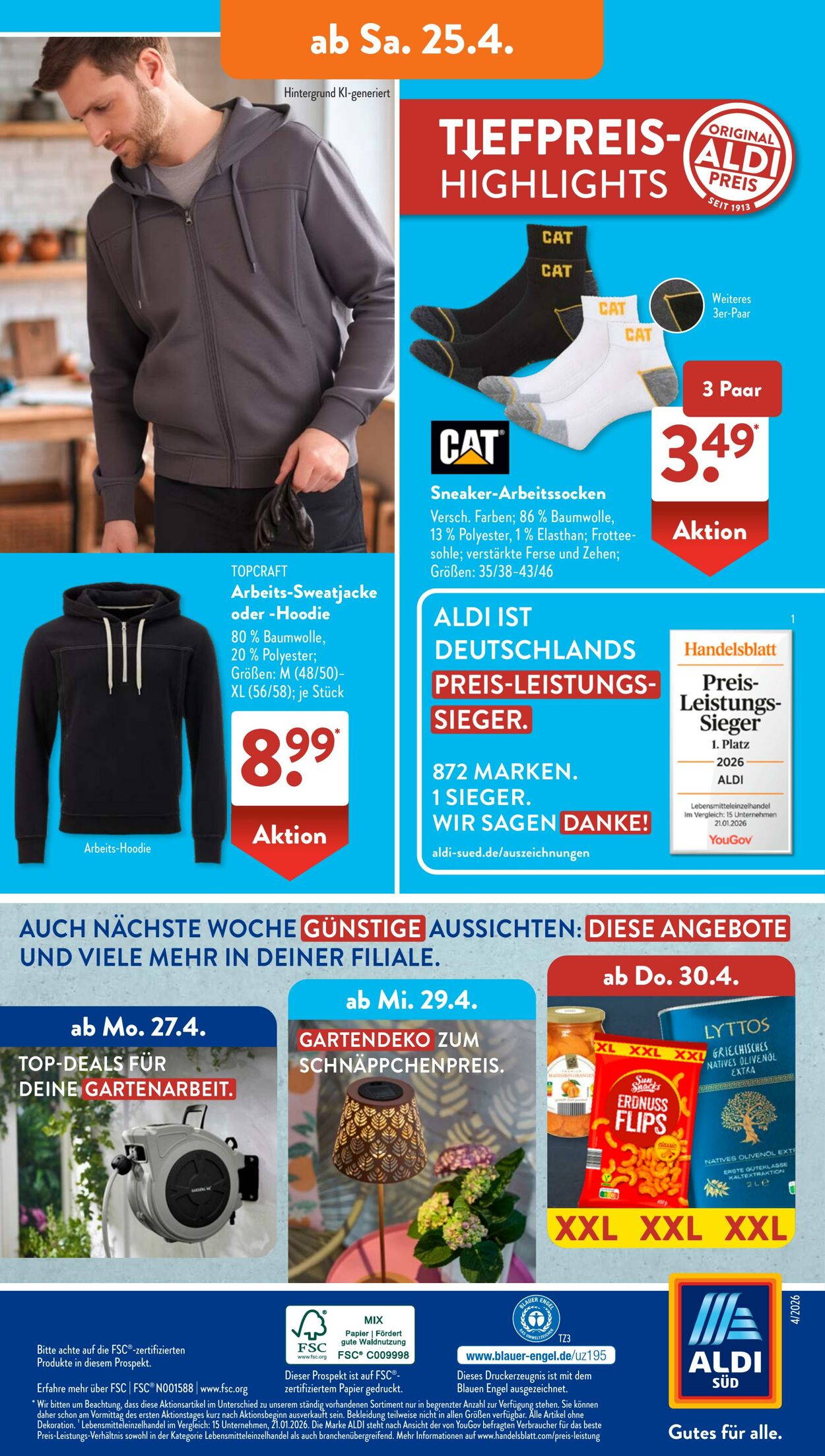 Prospekt ALDI SÜD 22.04.2026 - 30.04.2026