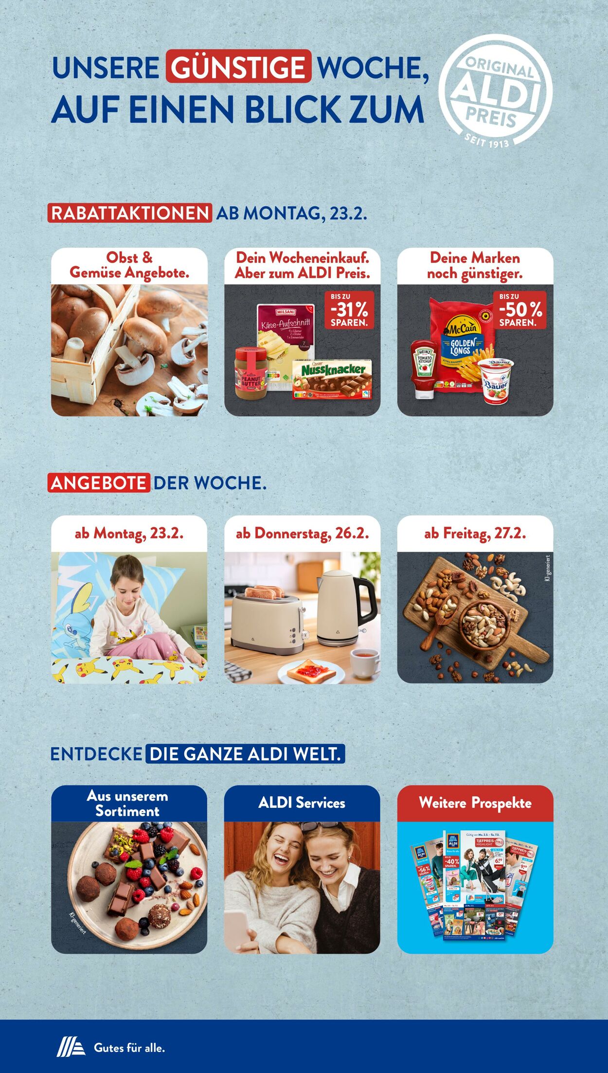 Prospekt ALDI SÜD 22.02.2026 - 02.03.2026