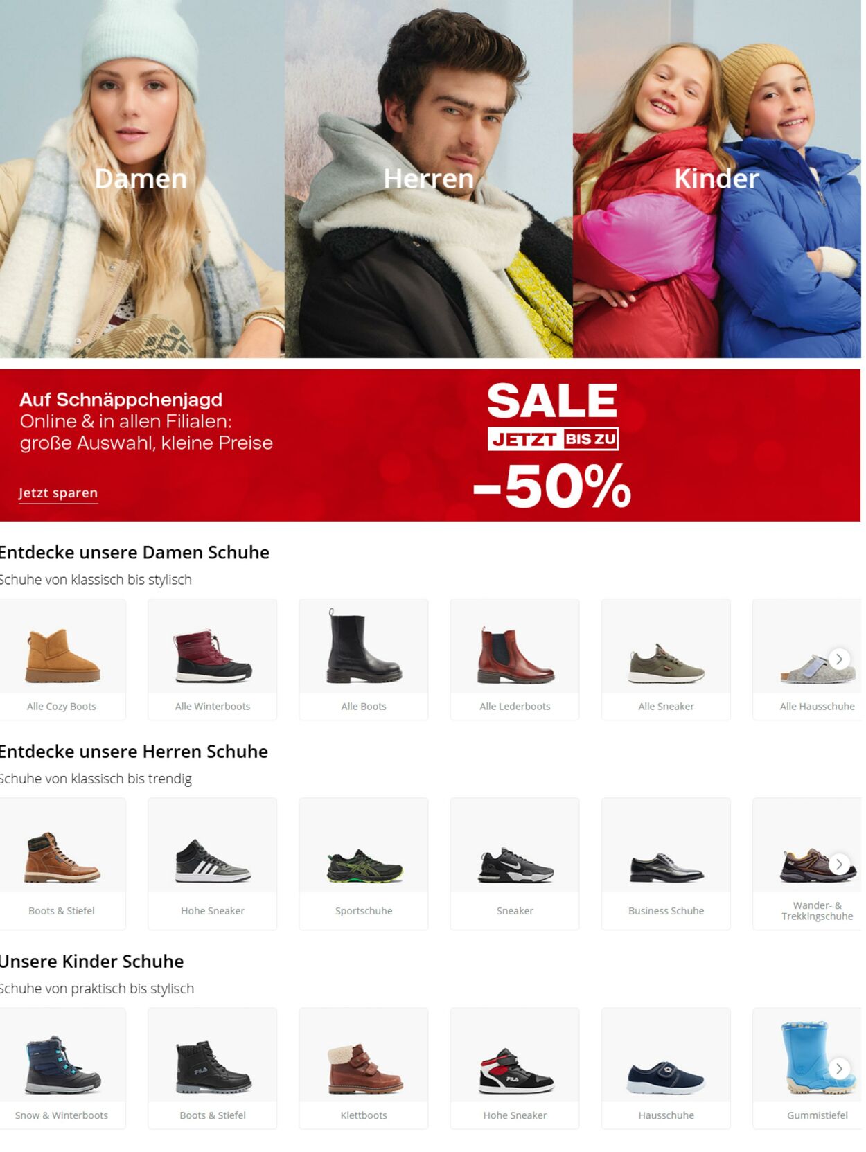 Prospekt Deichmann 02.01.2025 - 16.01.2025