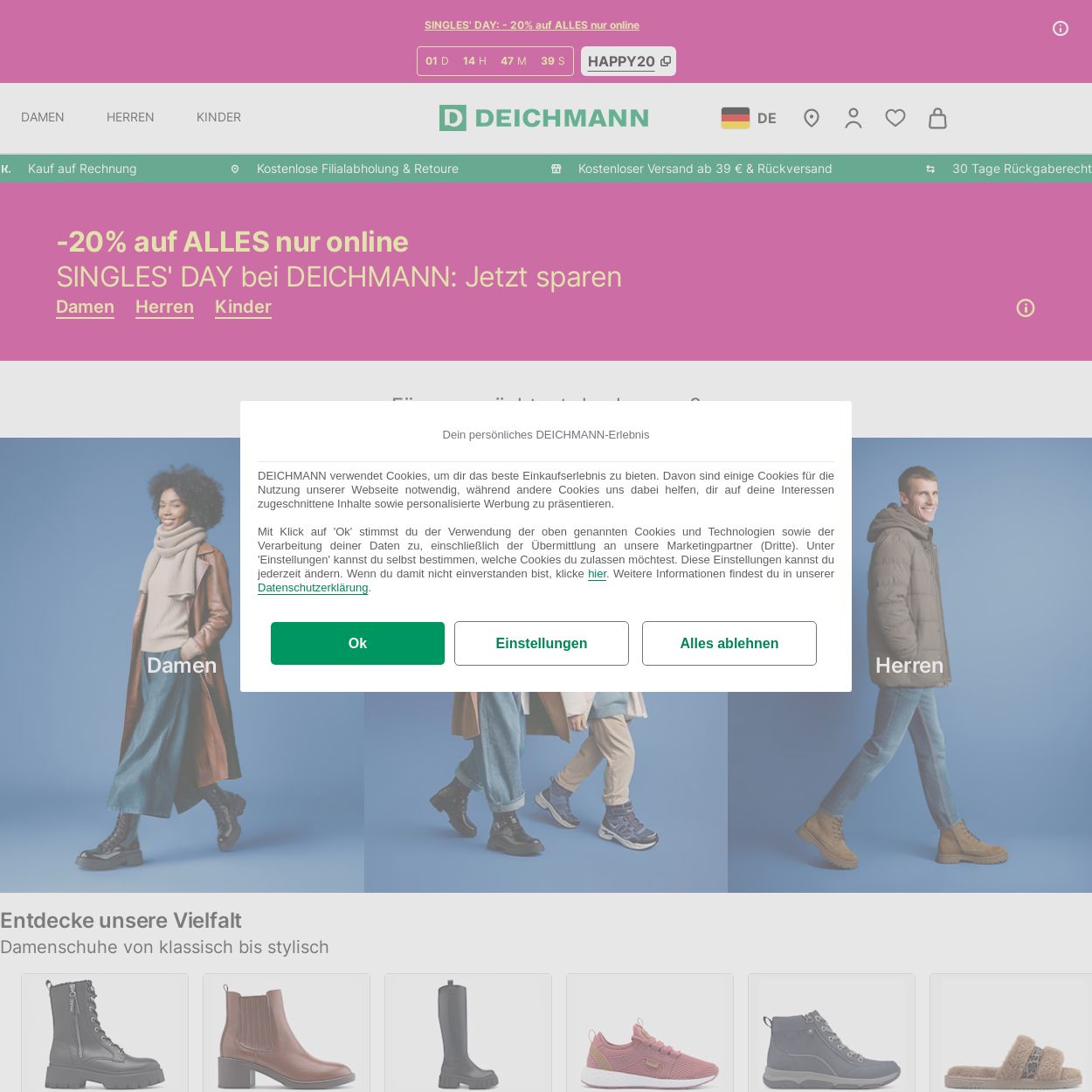 Prospekt Deichmann 10.11.2025 - 19.11.2025