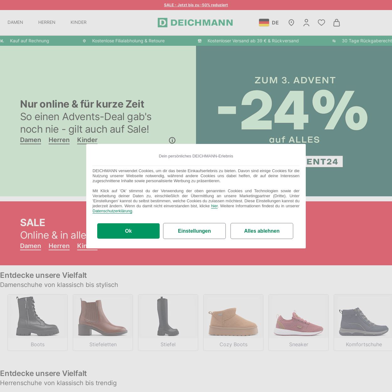 Prospekt Deichmann 15.12.2025 - 24.12.2025