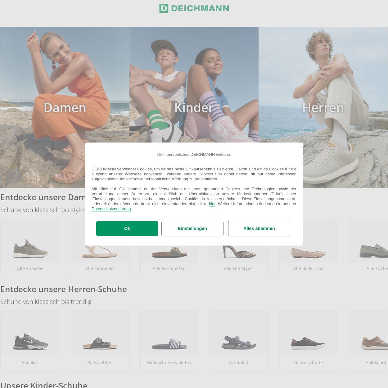 Prospekt Deichmann 21.07.2025 - 30.07.2025