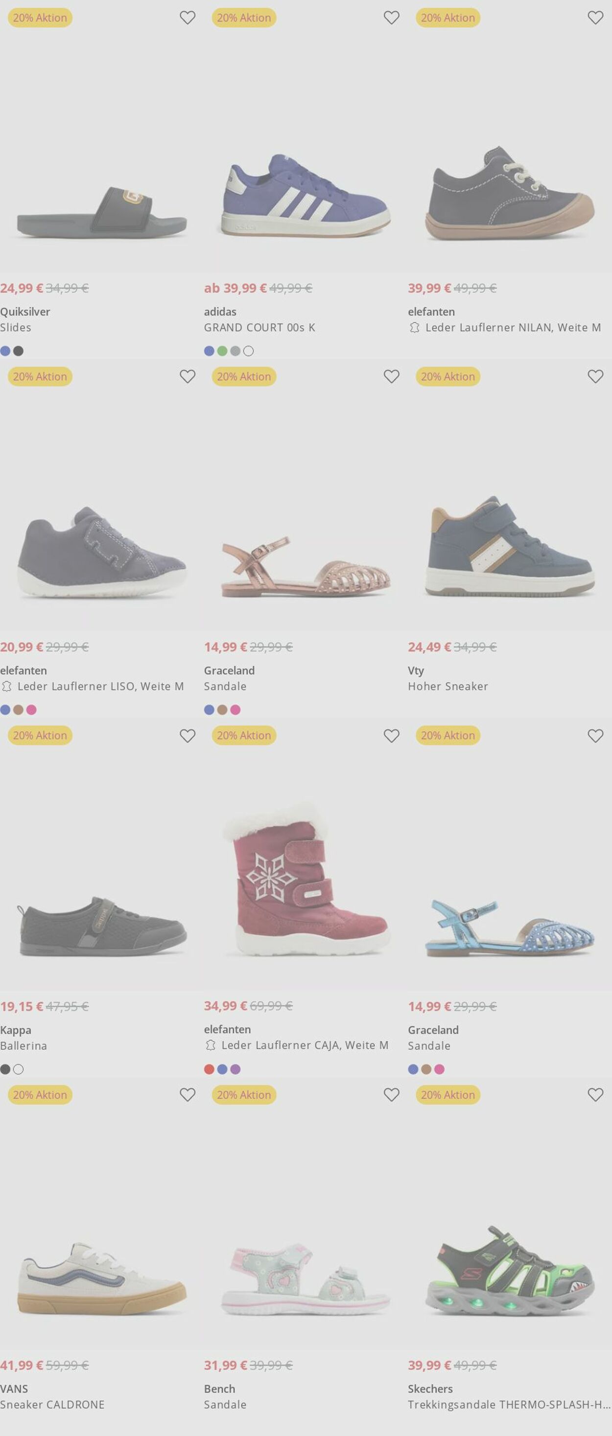 Prospekt Deichmann 21.07.2025 - 30.07.2025