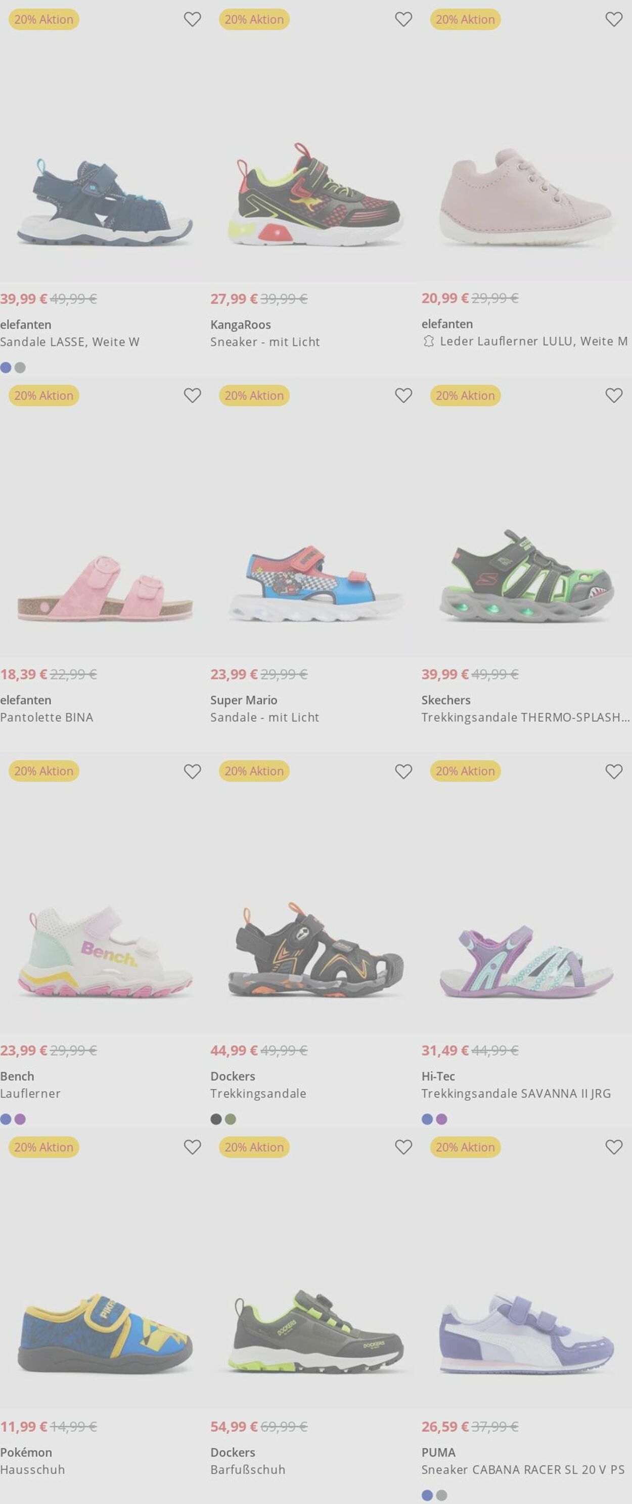 Prospekt Deichmann 21.07.2025 - 30.07.2025