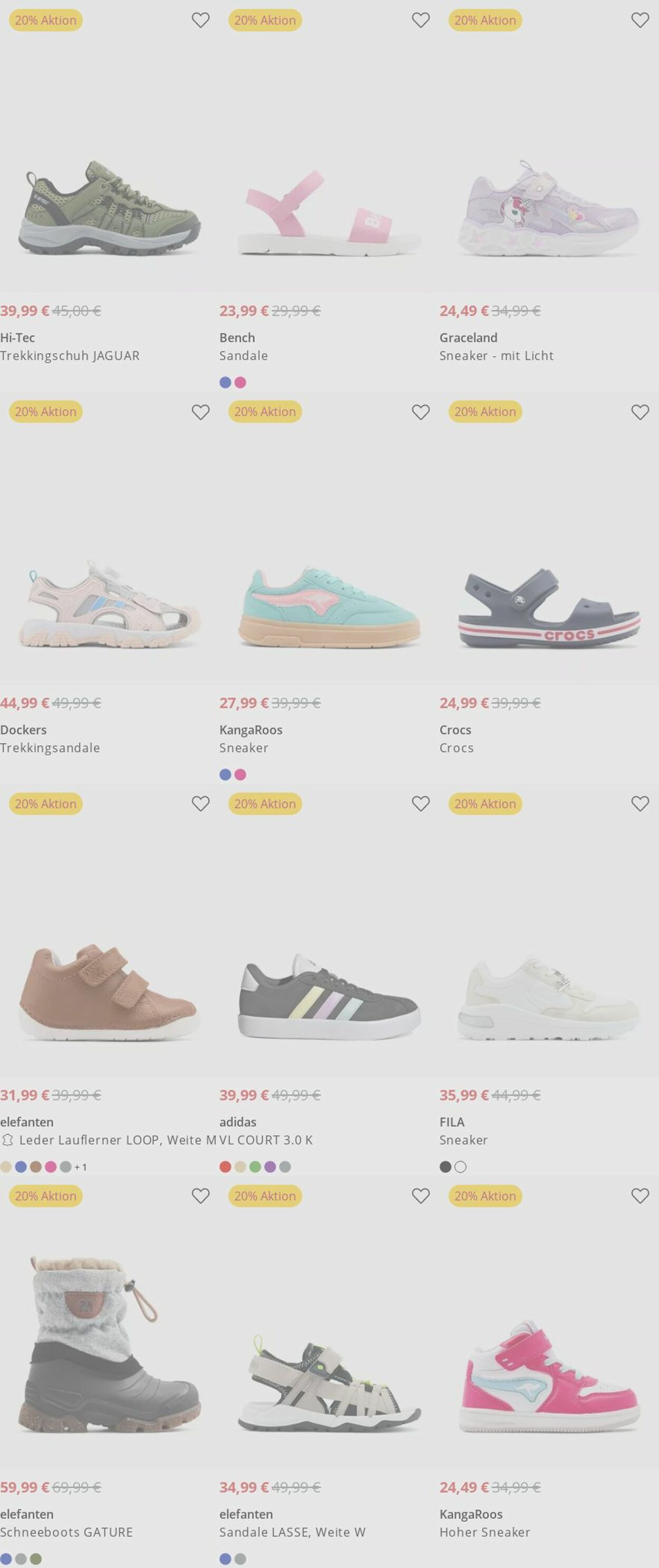 Prospekt Deichmann 21.07.2025 - 30.07.2025