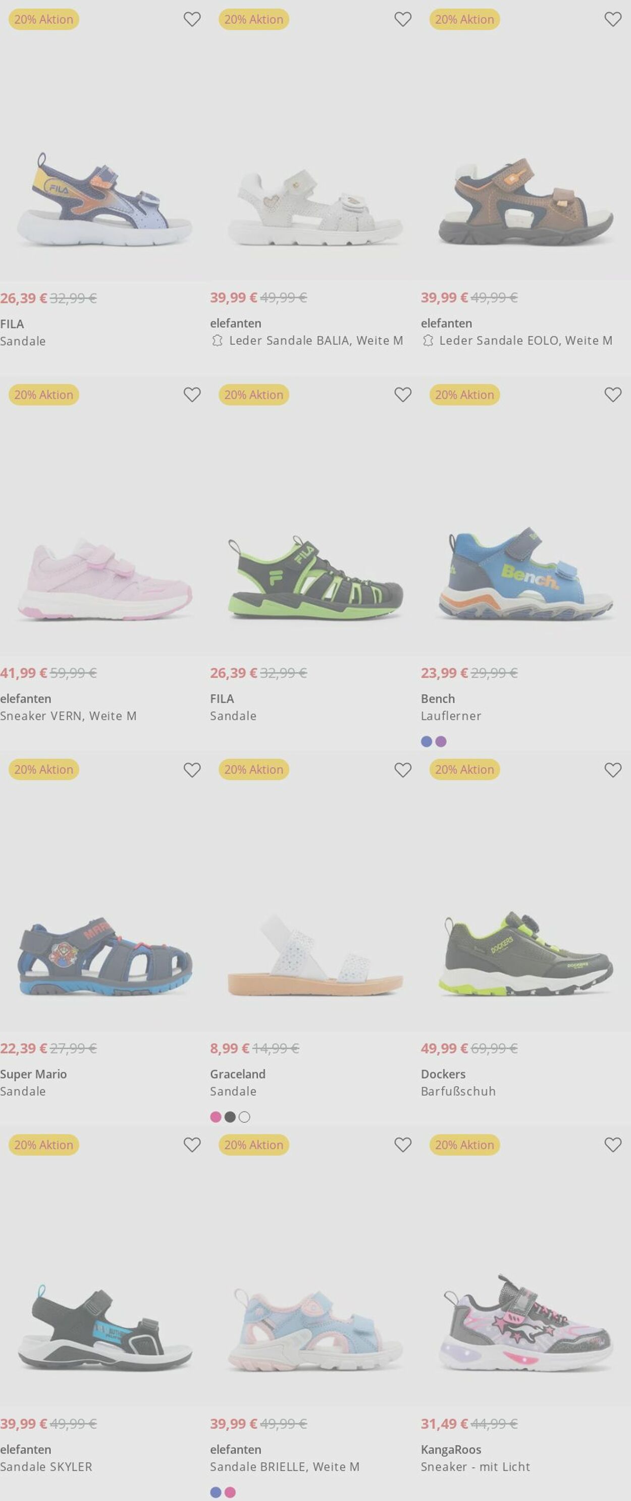 Prospekt Deichmann 21.07.2025 - 30.07.2025