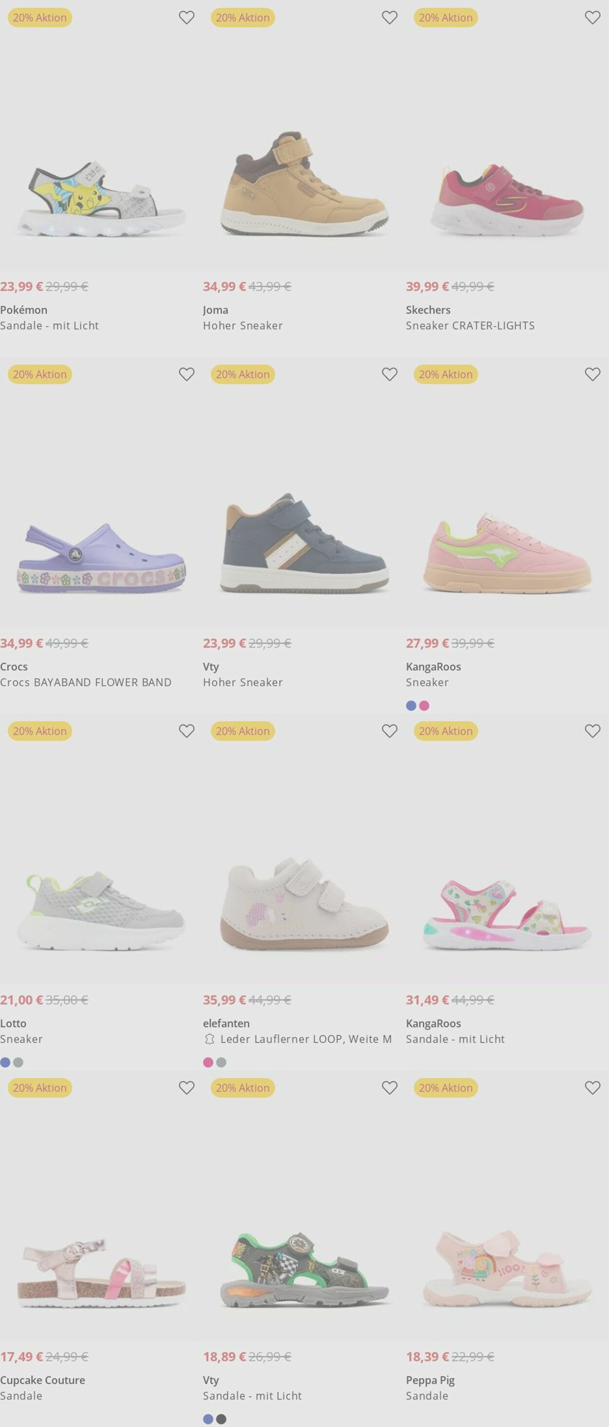 Prospekt Deichmann 21.07.2025 - 30.07.2025