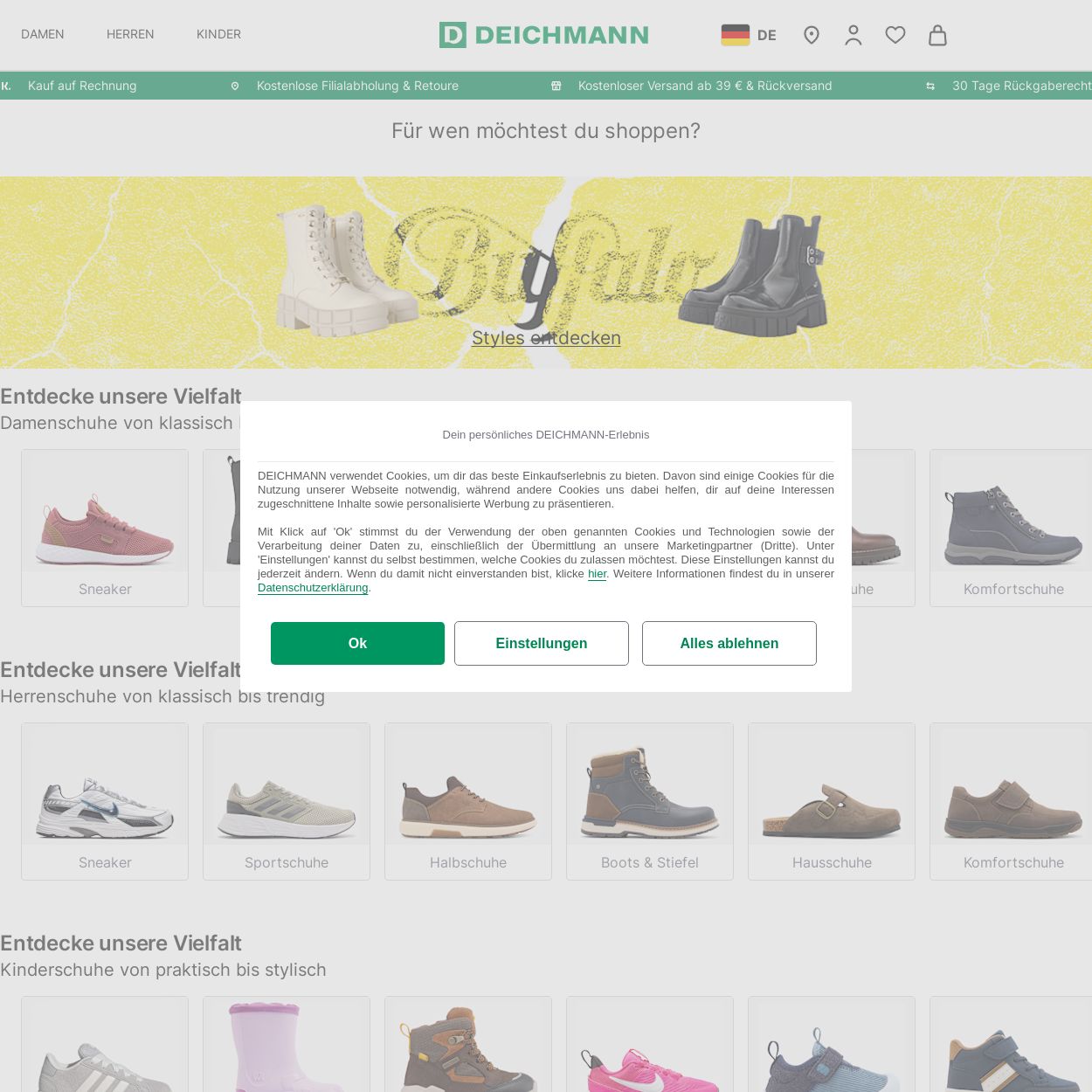 Prospekt Deichmann 06.10.2025 - 15.10.2025