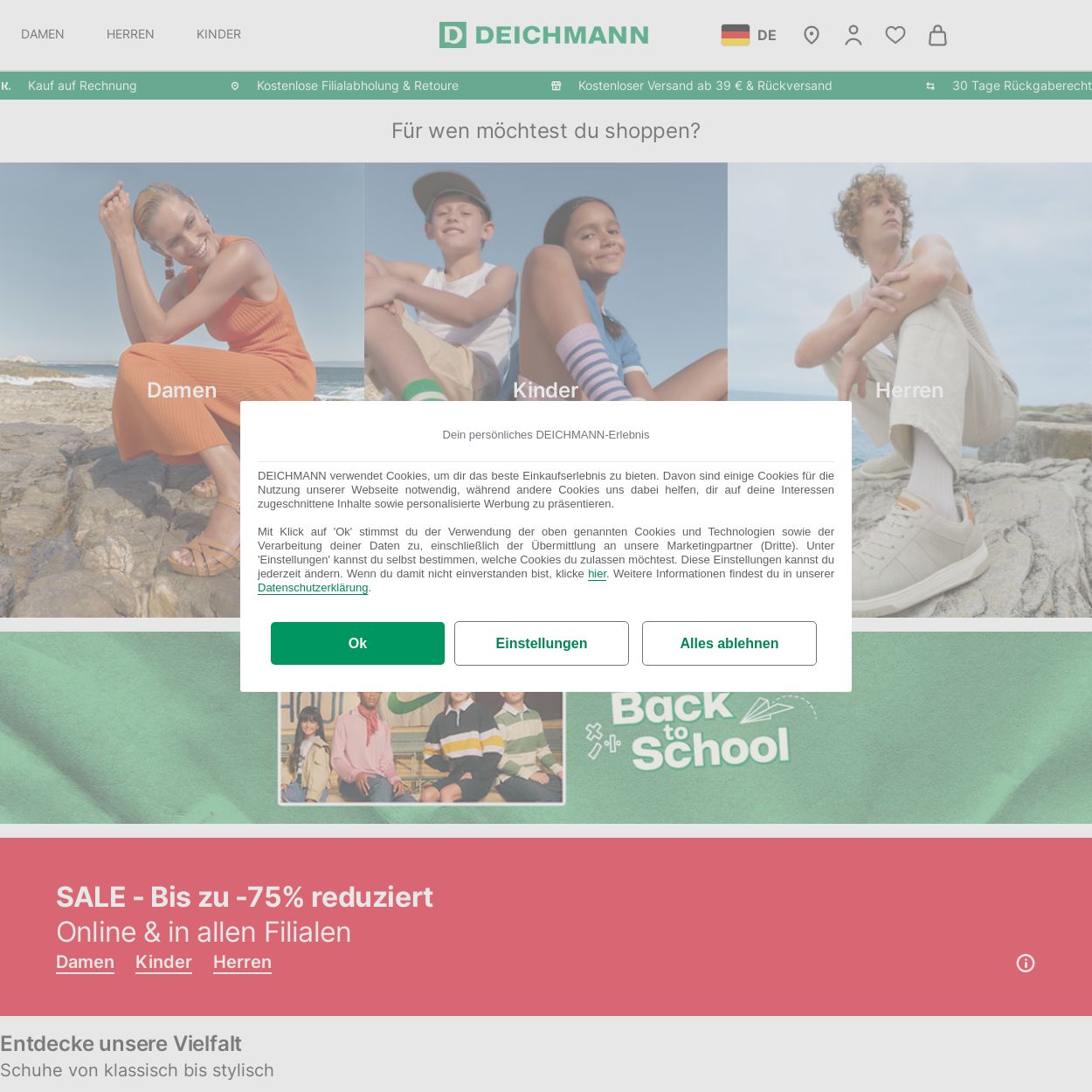Prospekt Deichmann 25.08.2025 - 03.09.2025