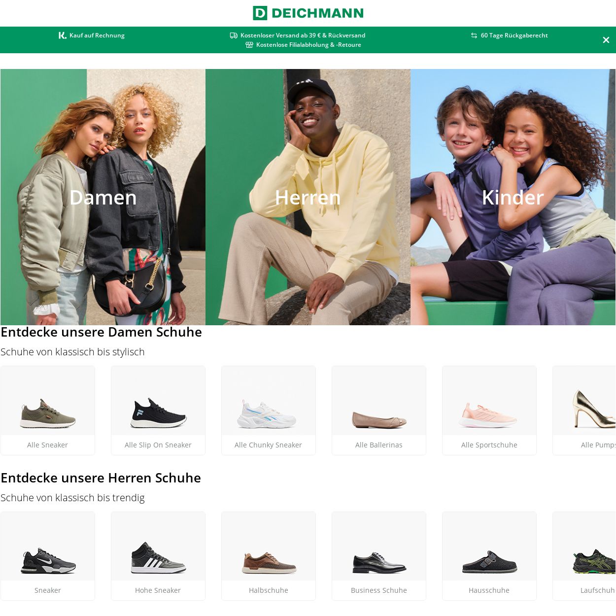 Prospekt Deichmann 18.03.2024 - 27.03.2024