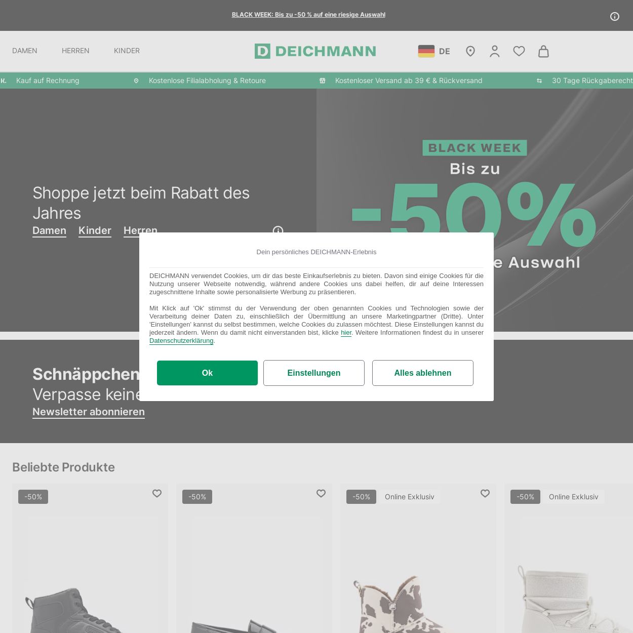 Prospekt Deichmann 24.11.2025 - 03.12.2025