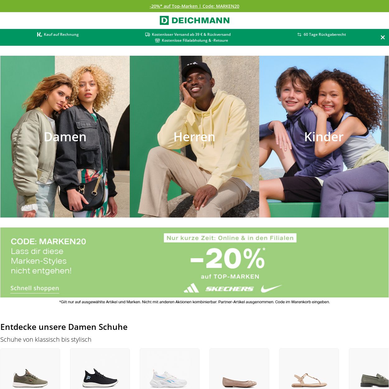 Prospekt Deichmann 22.04.2024 - 01.05.2024