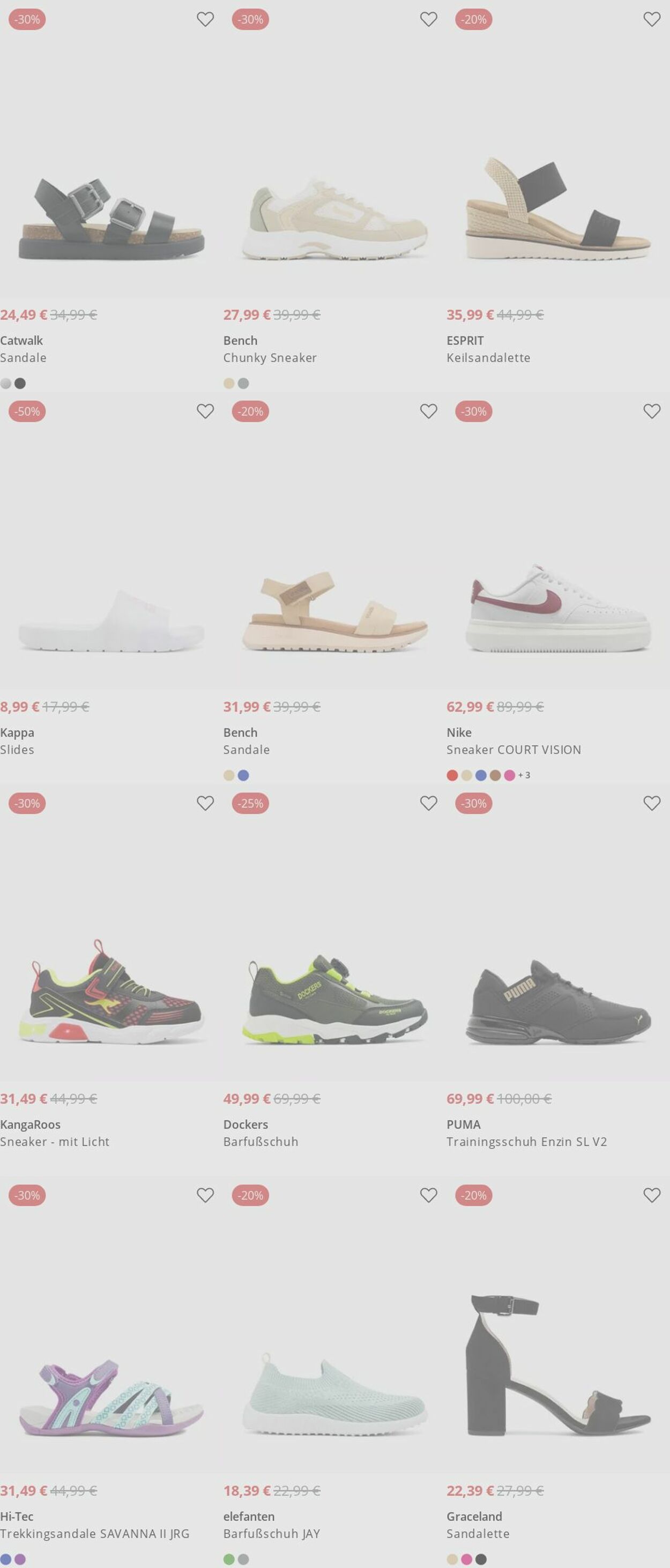 Prospekt Deichmann 14.07.2025 - 23.07.2025