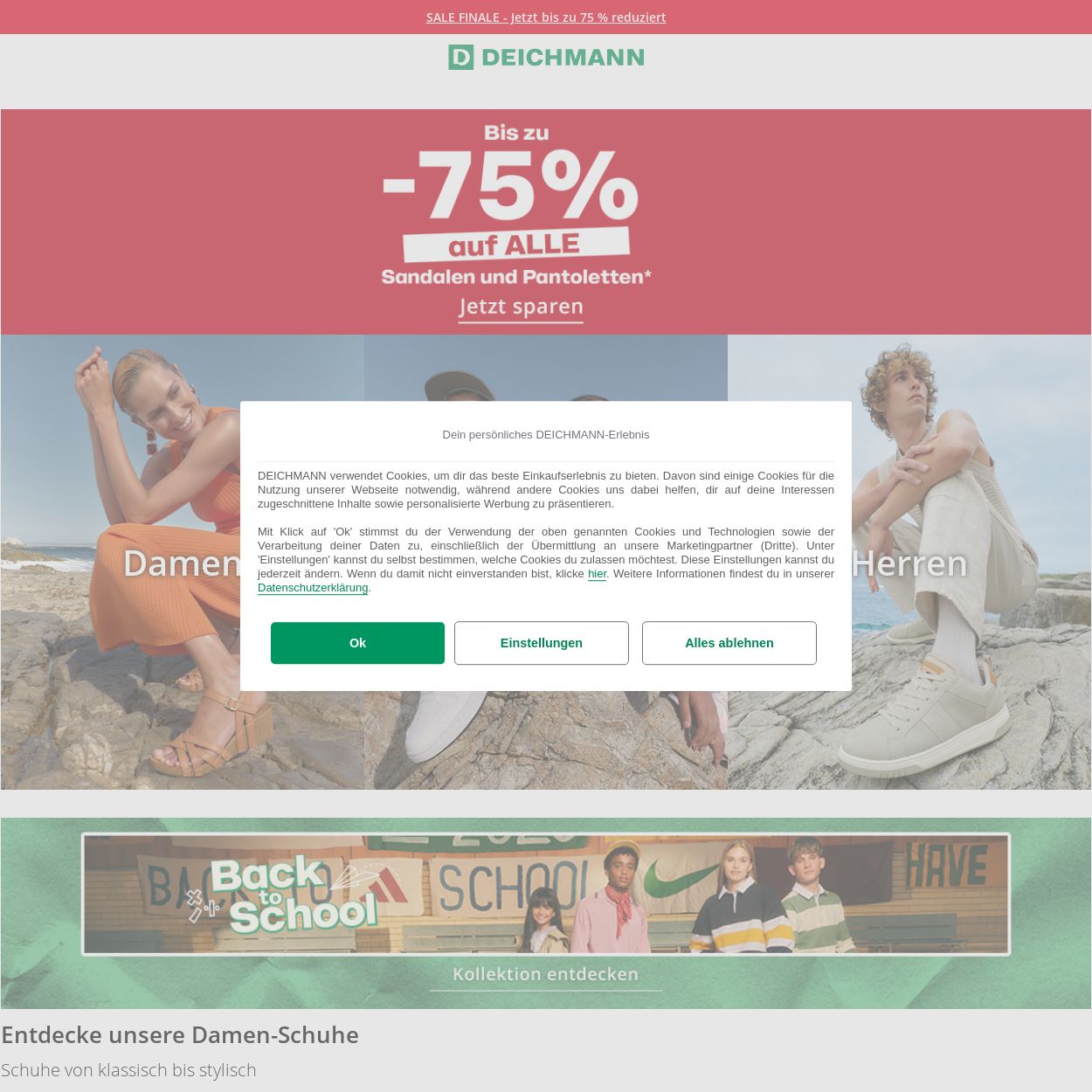 Prospekt Deichmann 11.08.2025 - 20.08.2025