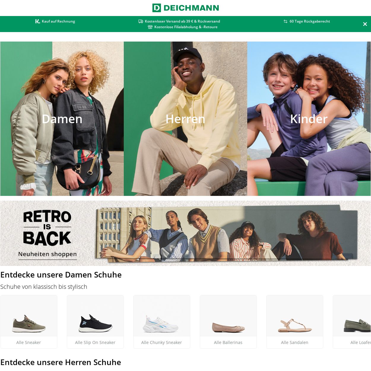 Prospekt Deichmann 15.04.2024 - 24.04.2024