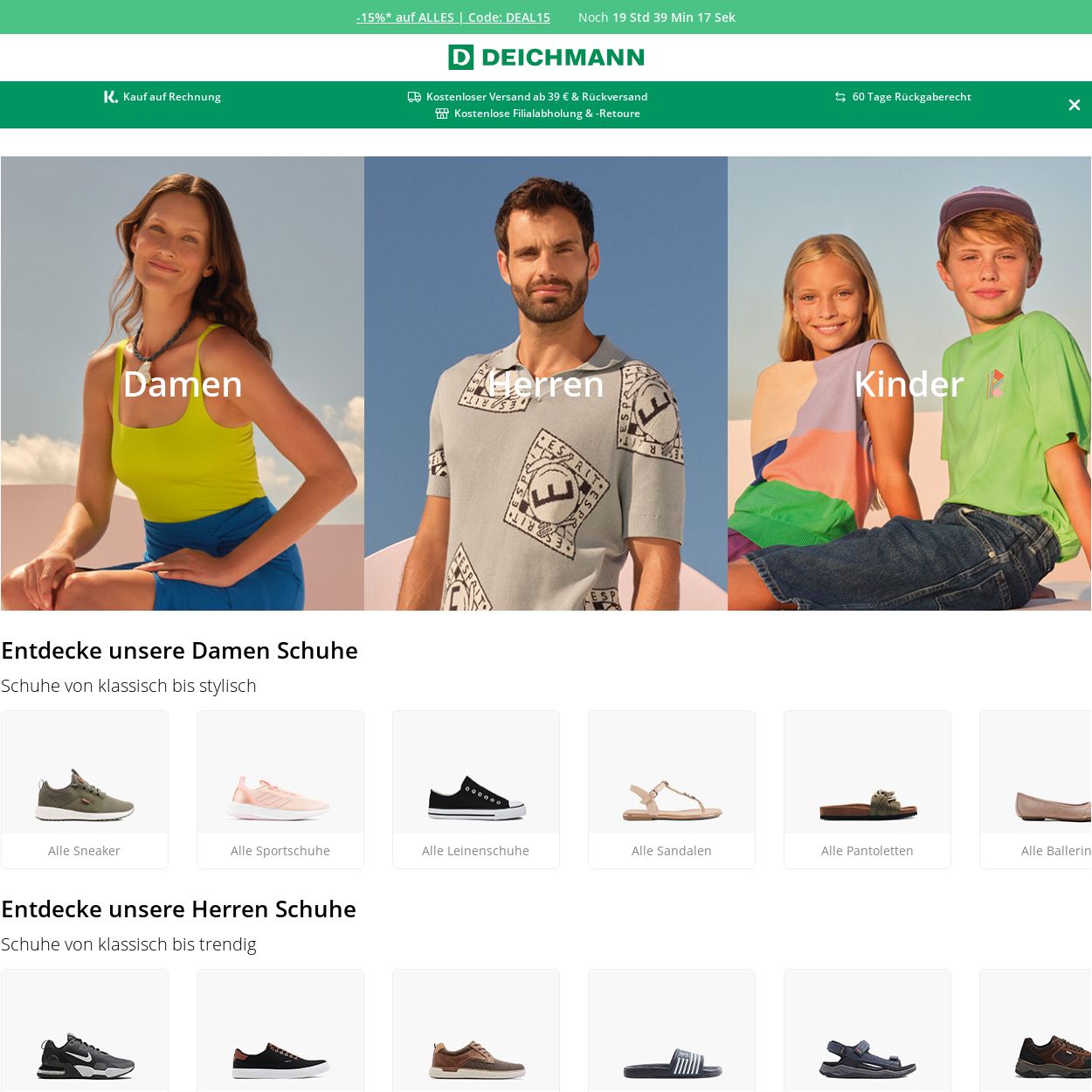 Prospekt Deichmann 20.05.2024 - 29.05.2024