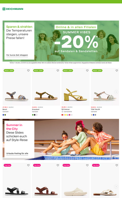 Prospekt Deichmann 20.05.2024 - 29.05.2024