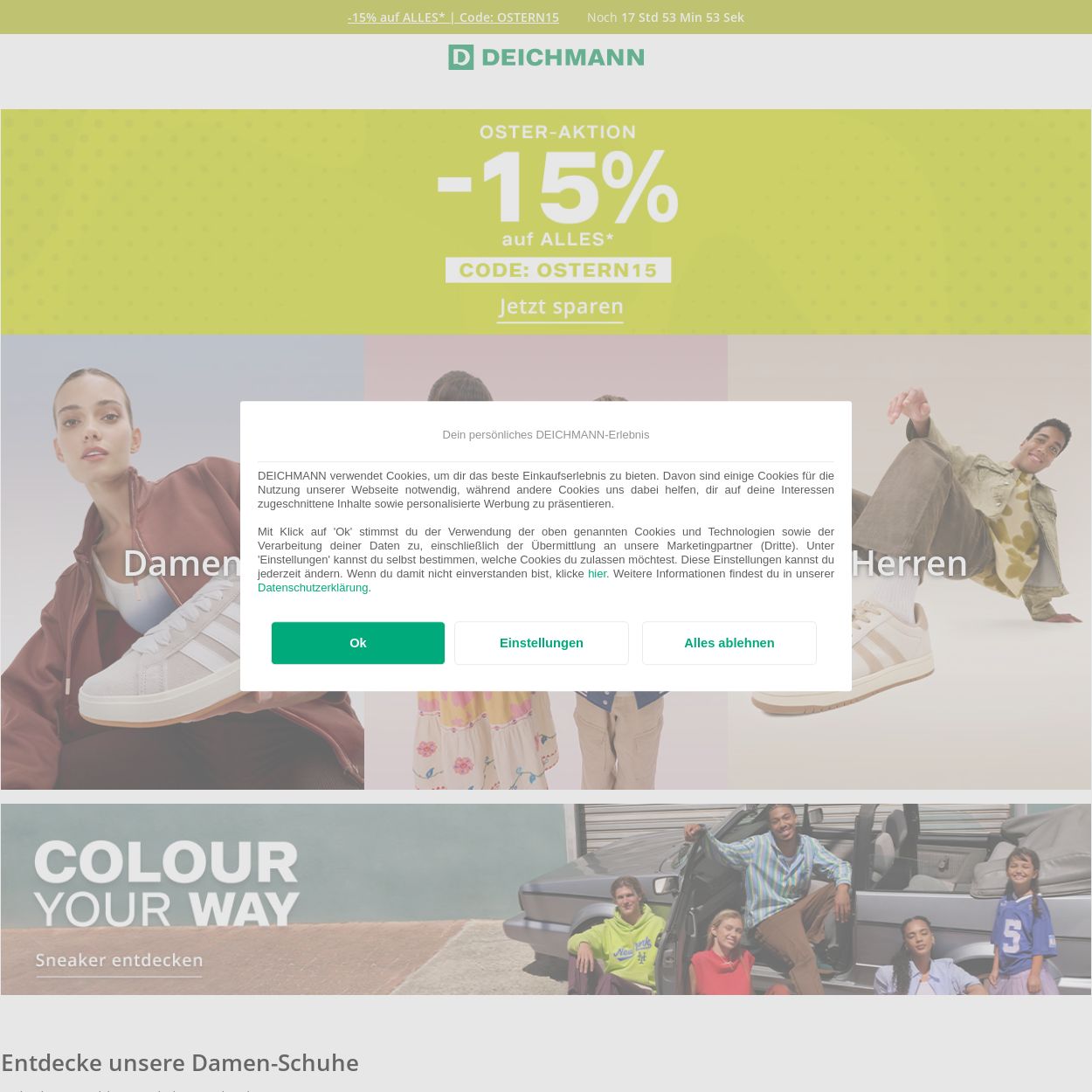 Prospekt Deichmann 21.04.2025 - 30.04.2025
