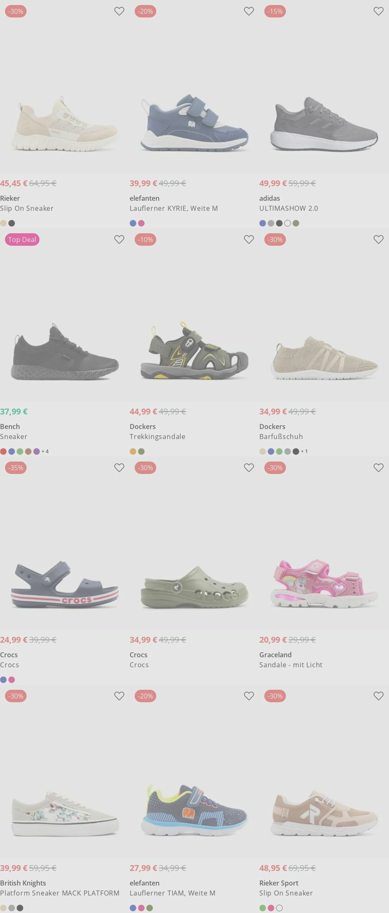 Prospekt Deichmann 21.04.2025 - 30.04.2025