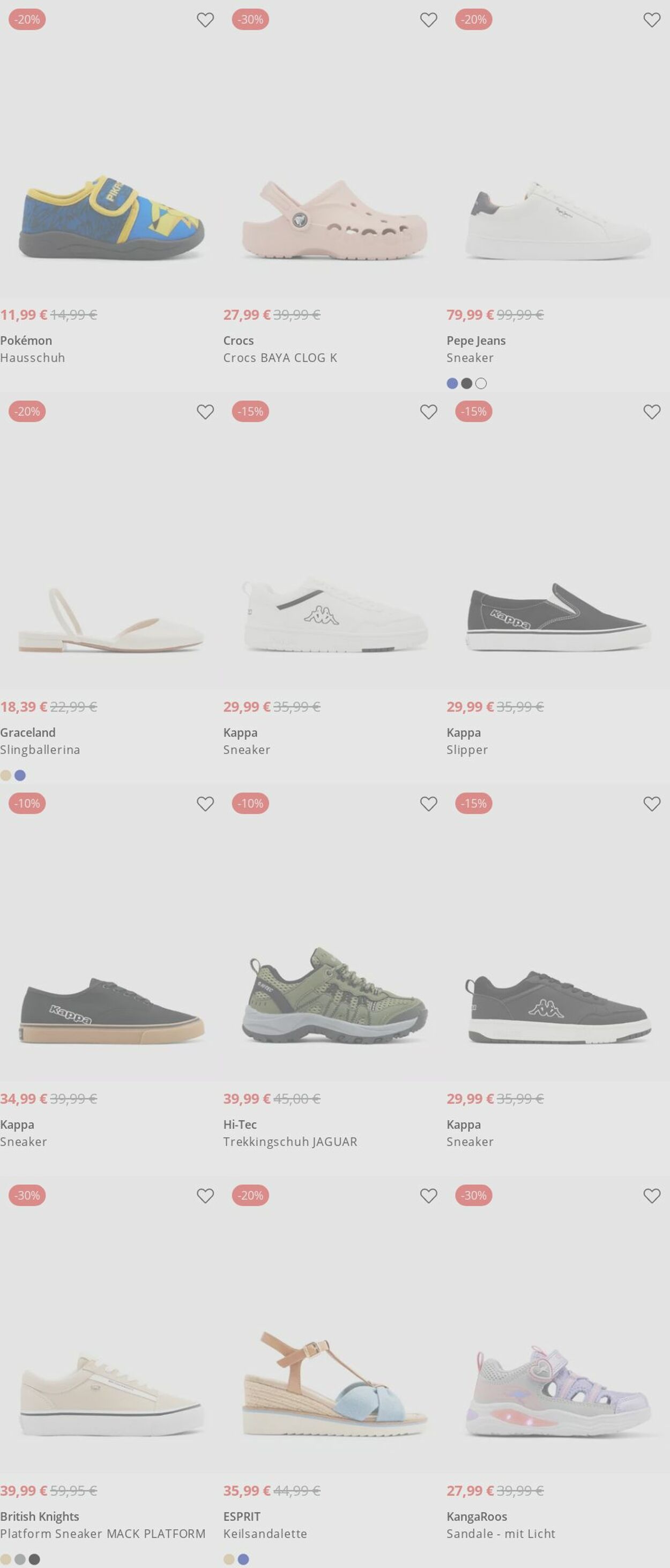 Prospekt Deichmann 21.04.2025 - 30.04.2025