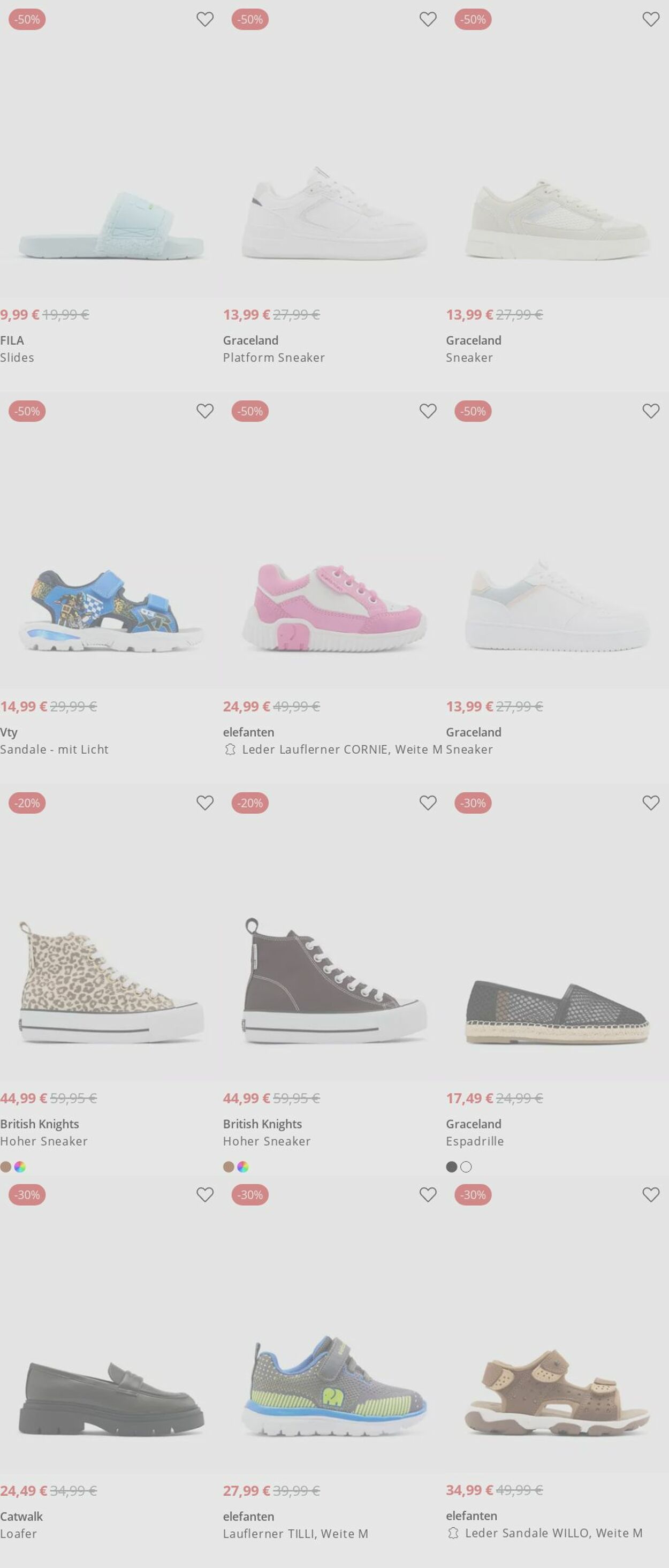 Prospekt Deichmann 28.07.2025 - 06.08.2025