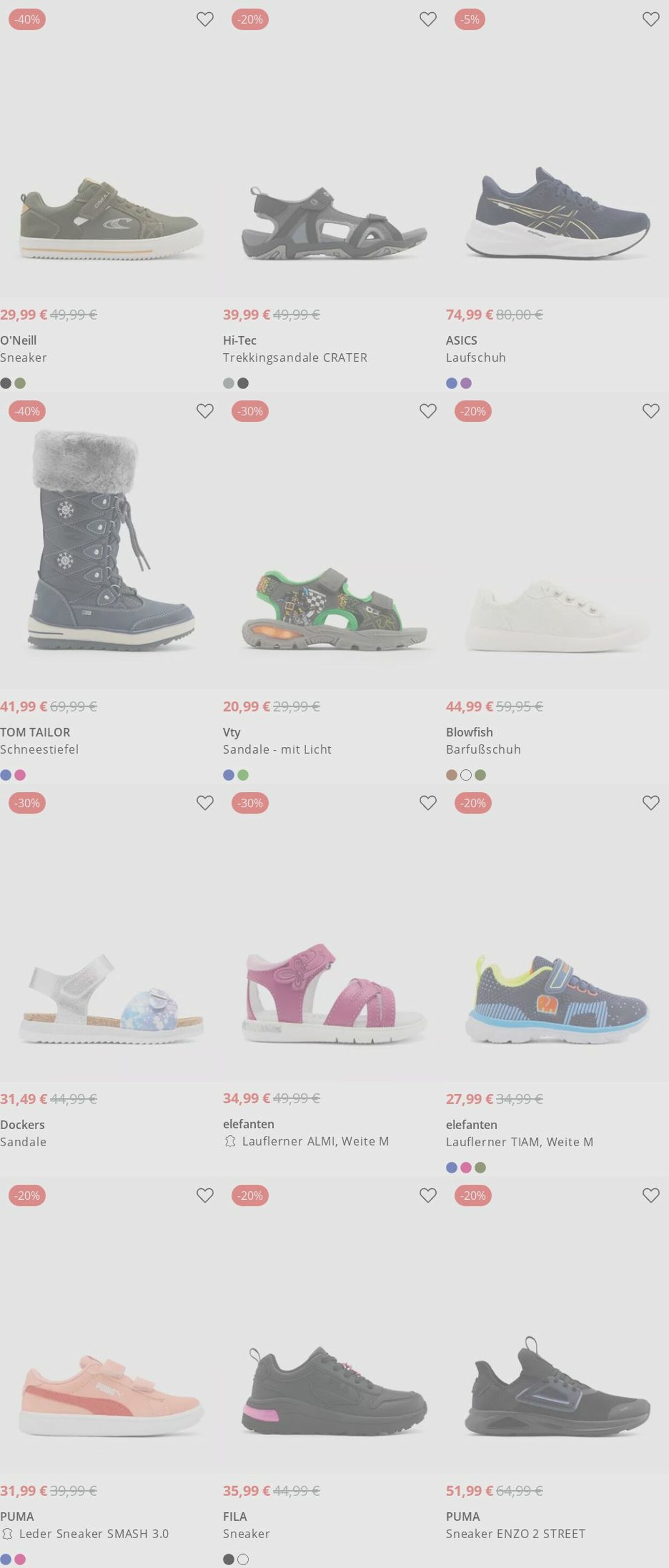 Prospekt Deichmann 19.05.2025 - 28.05.2025