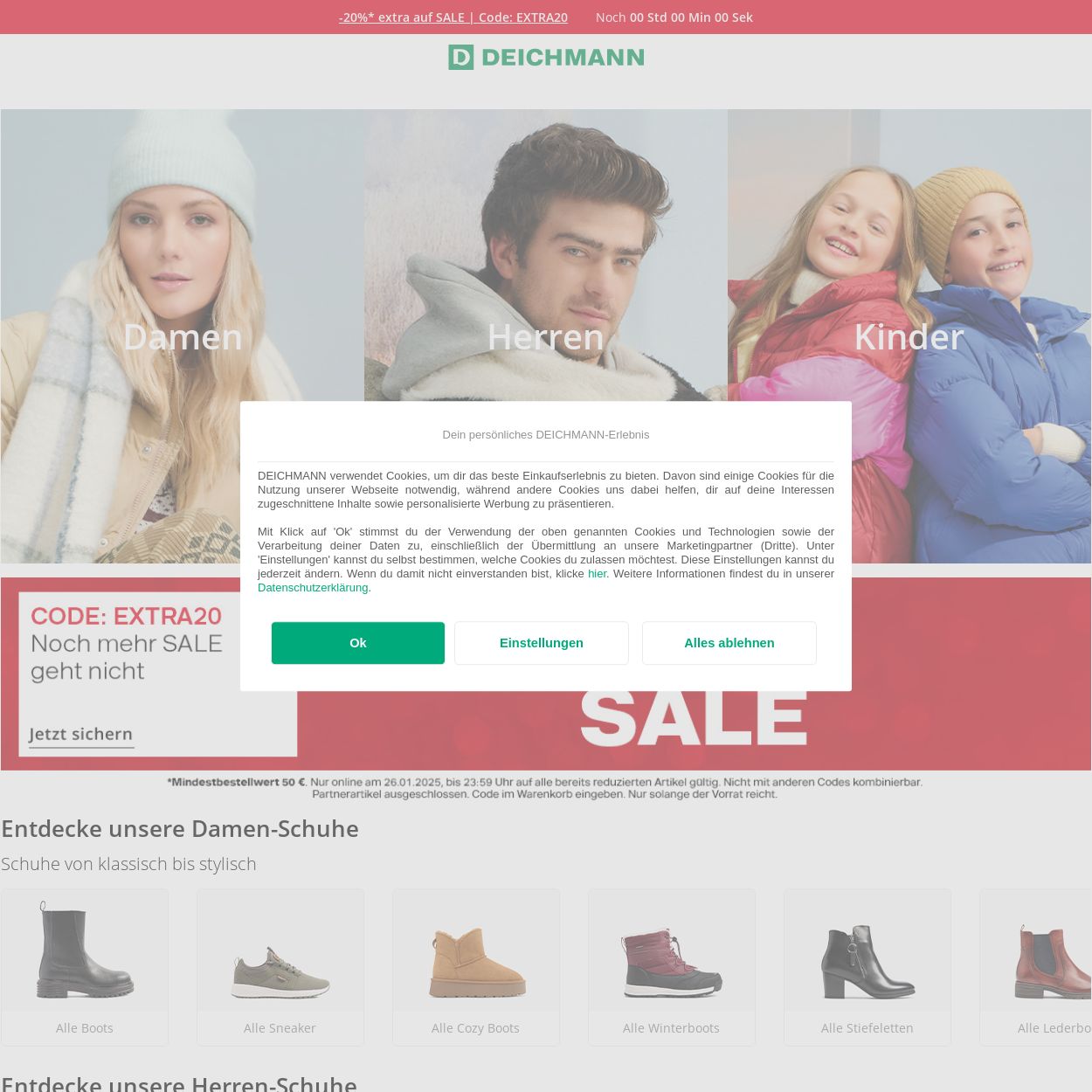Prospekt Deichmann 27.01.2025 - 05.02.2025