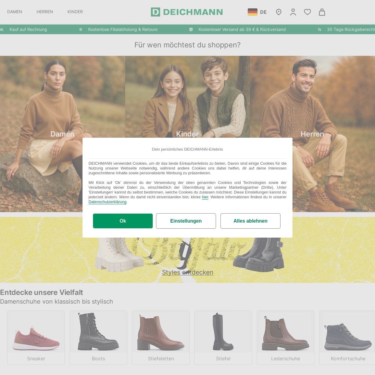 Prospekt Deichmann 22.09.2025 - 01.10.2025