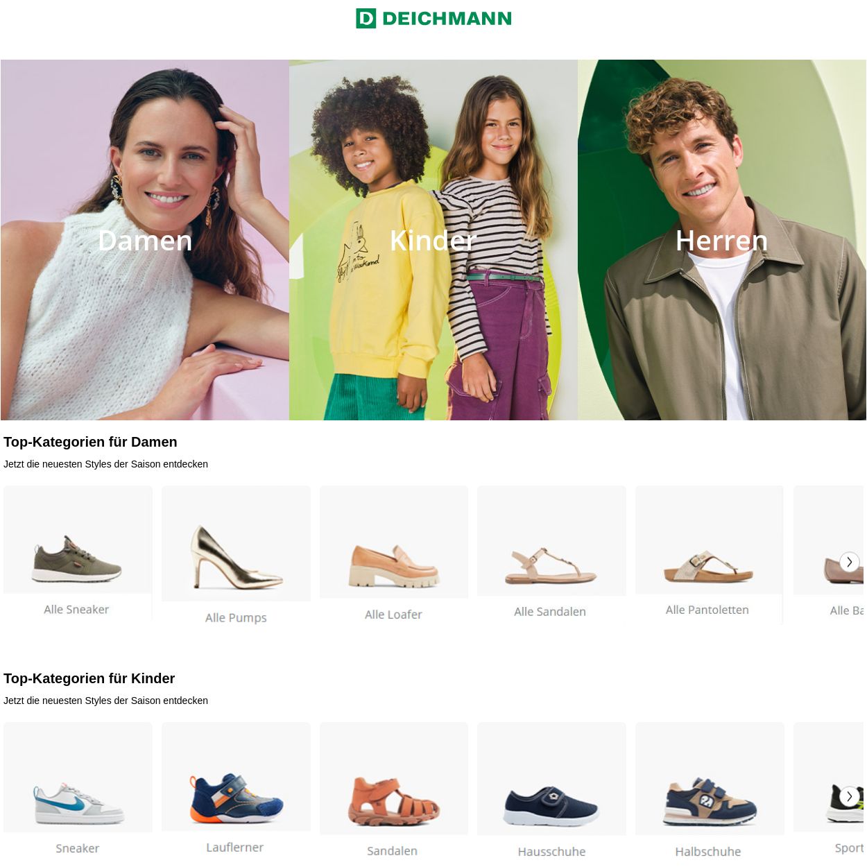 Prospekt Deichmann 15.05.2023 - 24.05.2023