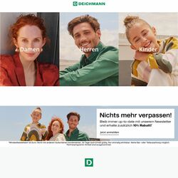 Prospekt Deichmann 01.08.2022 - 10.08.2022