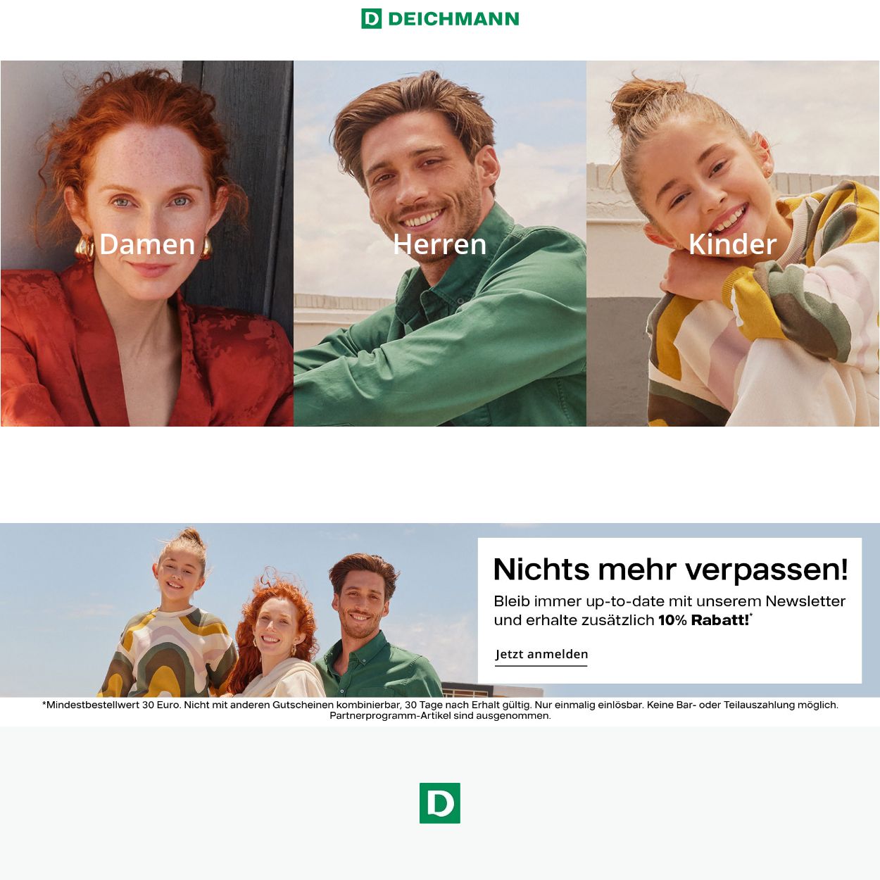 Prospekt Deichmann 29.08.2022 - 07.09.2022