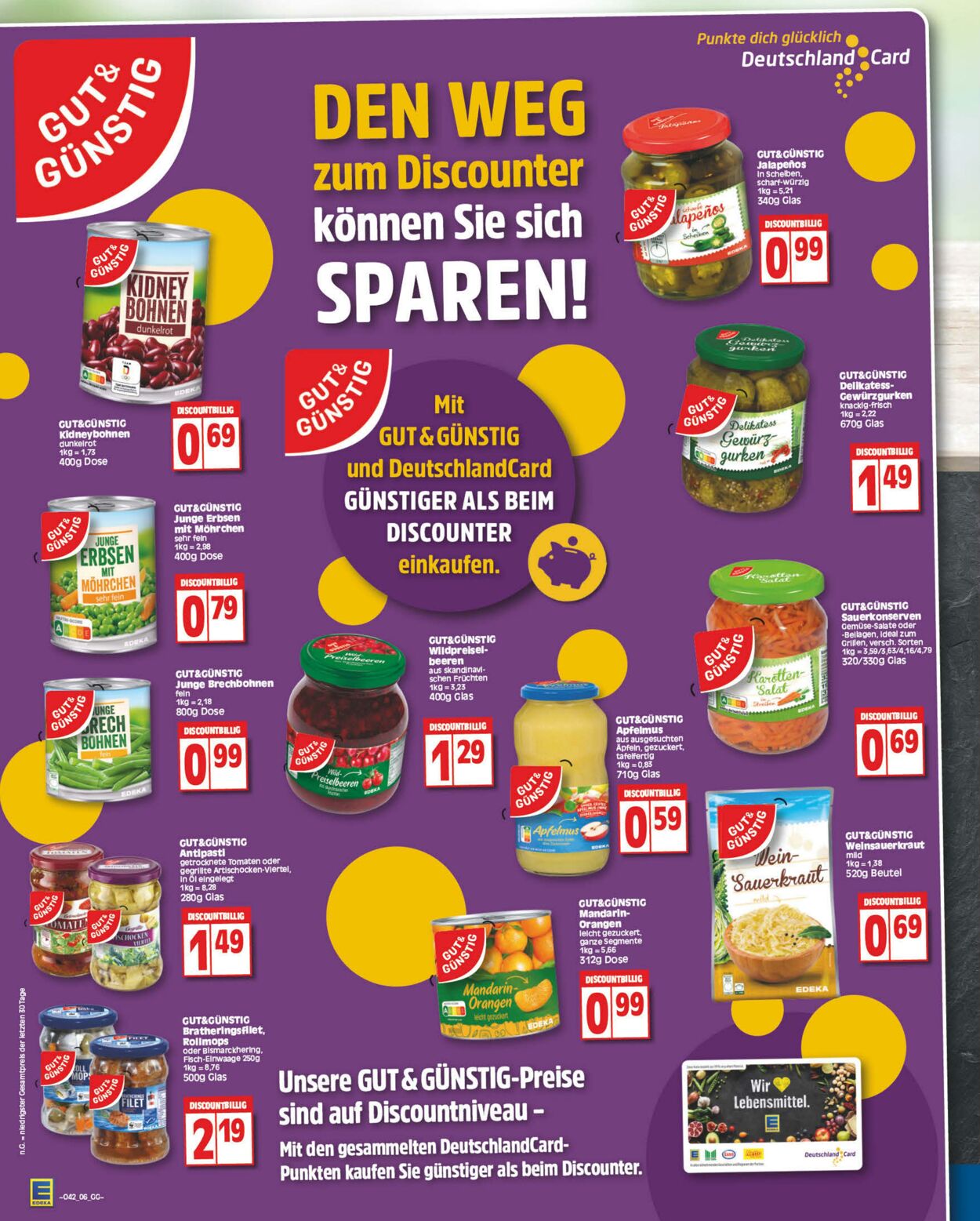 Prospekt Edeka 17.10.2022 - 22.10.2022